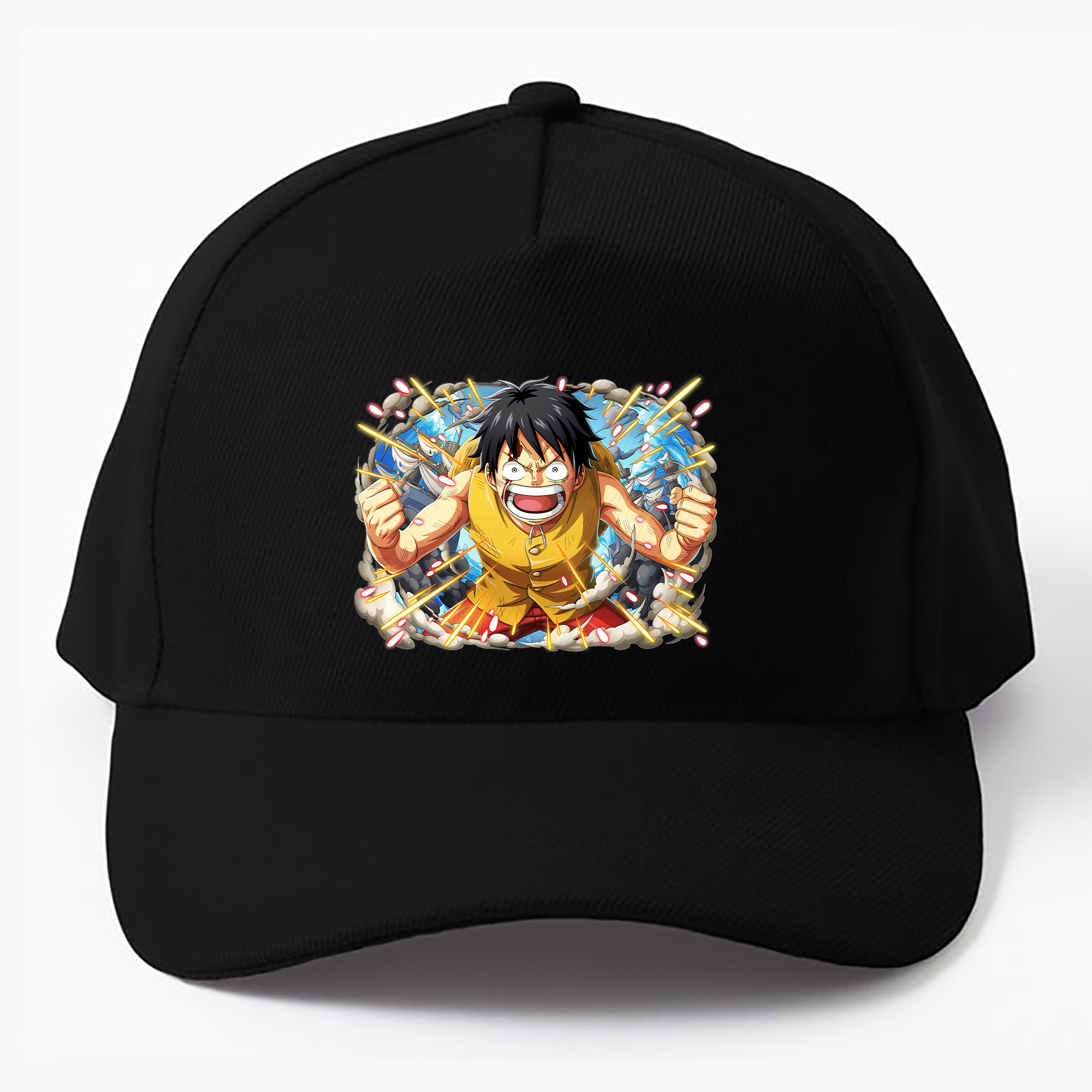 ワンピース モンキー・D・ルフィ ONE PIECE Monkey D. Luffy ベースボールキャップ 綿100％ 男女兼用 帽子 スポーツ