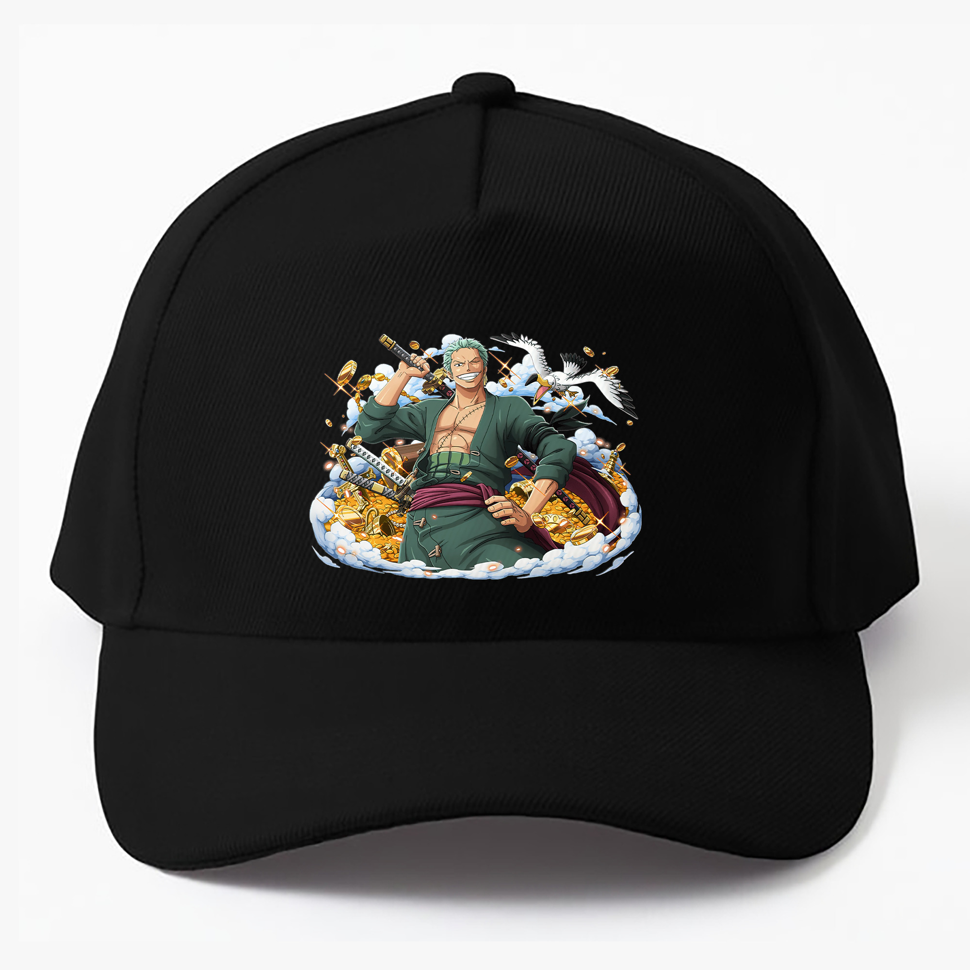 ワンピース ロロノア・ゾロ ONE PIECE Roronoa Zoro ベースボールキャップ 綿100％ 男女兼用 帽子 スポーツ