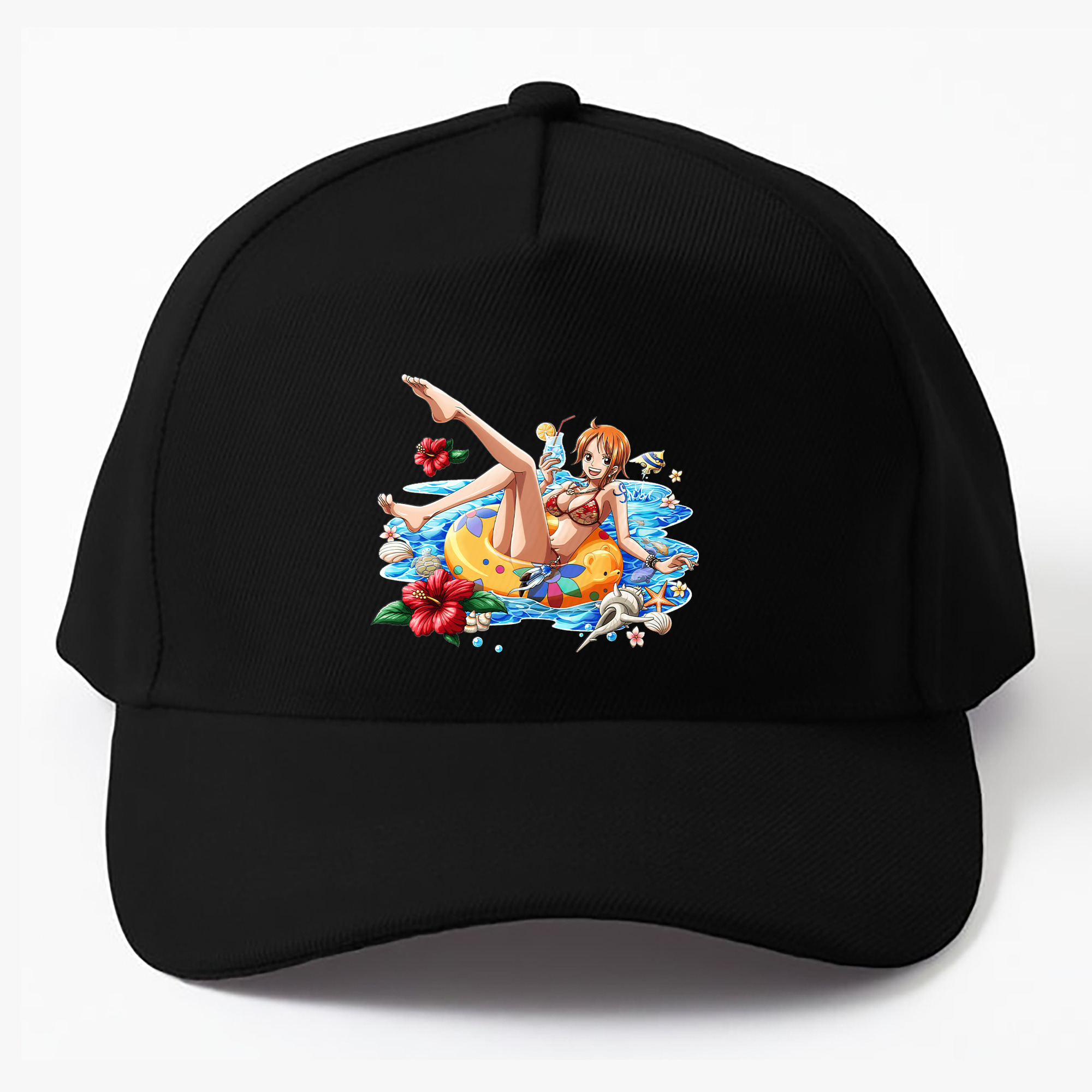 （画像用） ワンピース ナミ ONE PIECE Nami ベースボールキャップ 綿100％ 男女兼用 帽子 スポーツ