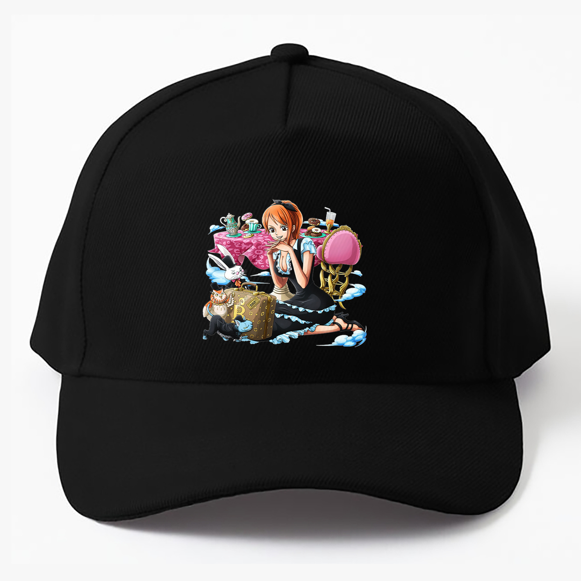 （画像用） ワンピース ナミ ONE PIECE Nami ベースボールキャップ 綿100％ 男女兼用 帽子 スポーツ