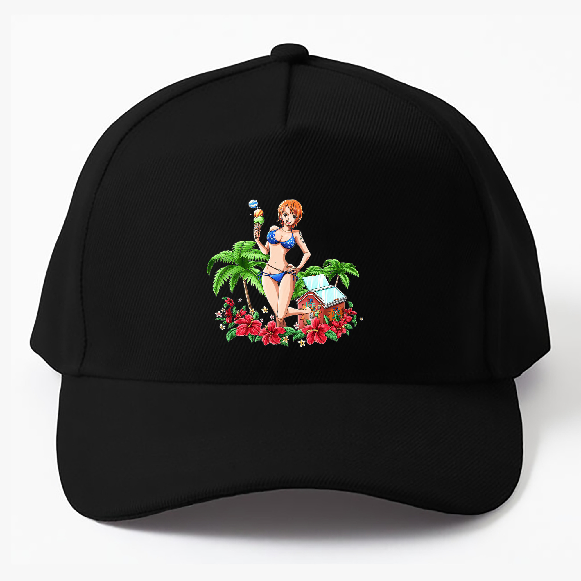（画像用） ワンピース ナミ ONE PIECE Nami ベースボールキャップ 綿100％ 男女兼用 帽子 スポーツ