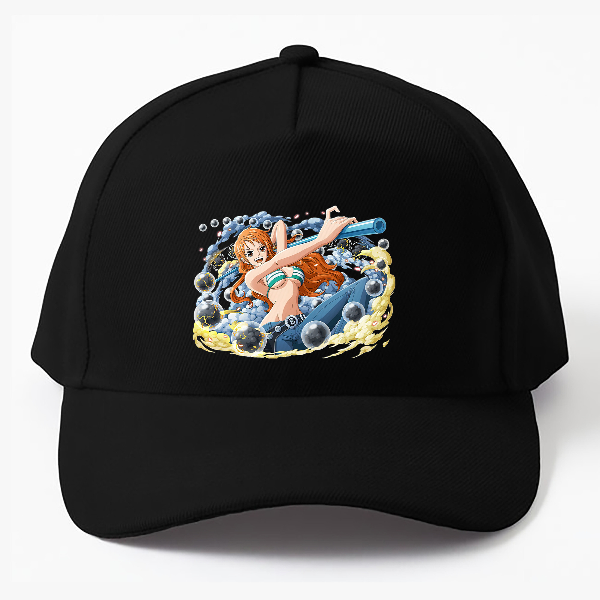 （画像用） ワンピース ナミ ONE PIECE Nami ベースボールキャップ 綿100％ 男女兼用 帽子 スポーツ