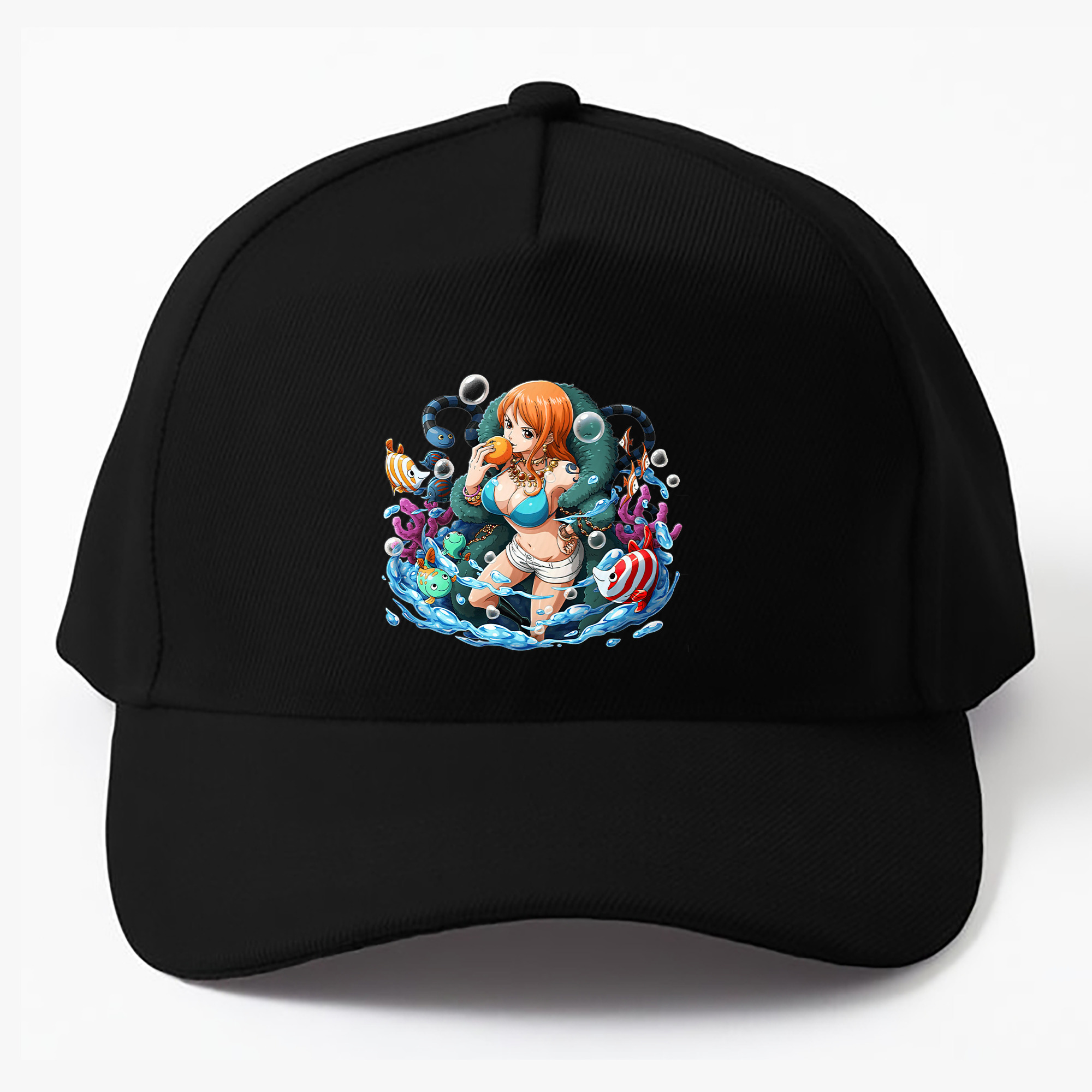 （画像用） ワンピース ナミ ONE PIECE Nami ベースボールキャップ 綿100％ 男女兼用 帽子 スポーツ