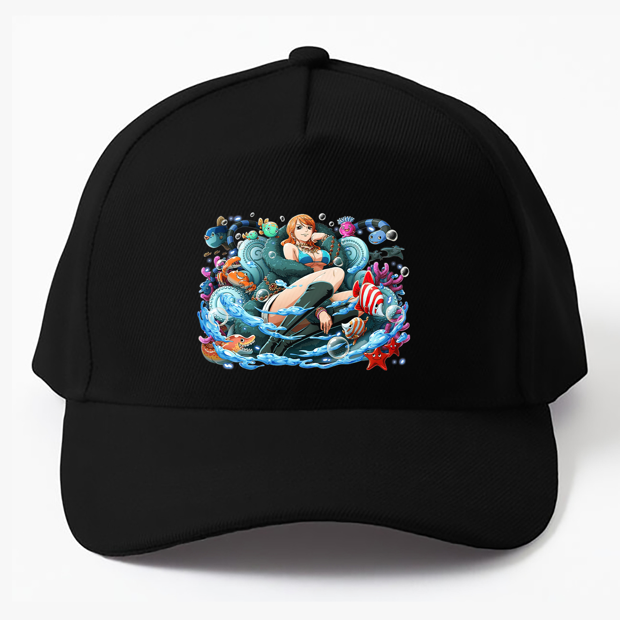 （画像用） ワンピース ナミ ONE PIECE Nami ベースボールキャップ 綿100％ 男女兼用 帽子 スポーツ