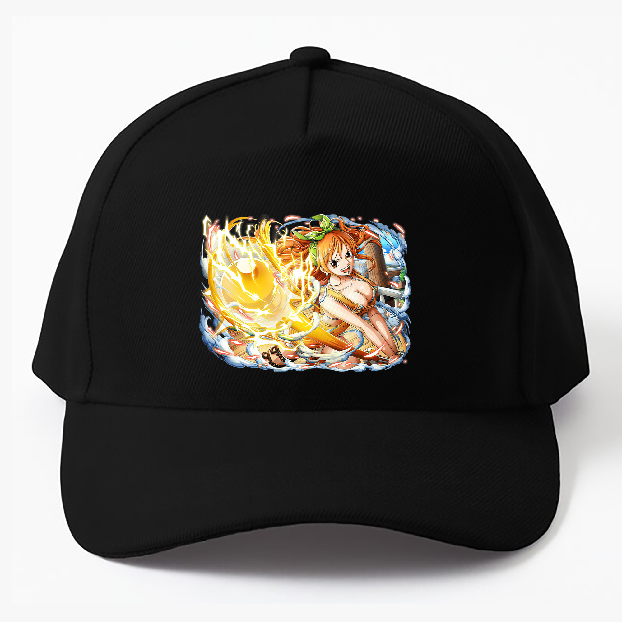 （画像用） ワンピース ナミ ONE PIECE Nami ベースボールキャップ 綿100％ 男女兼用 帽子 スポーツ