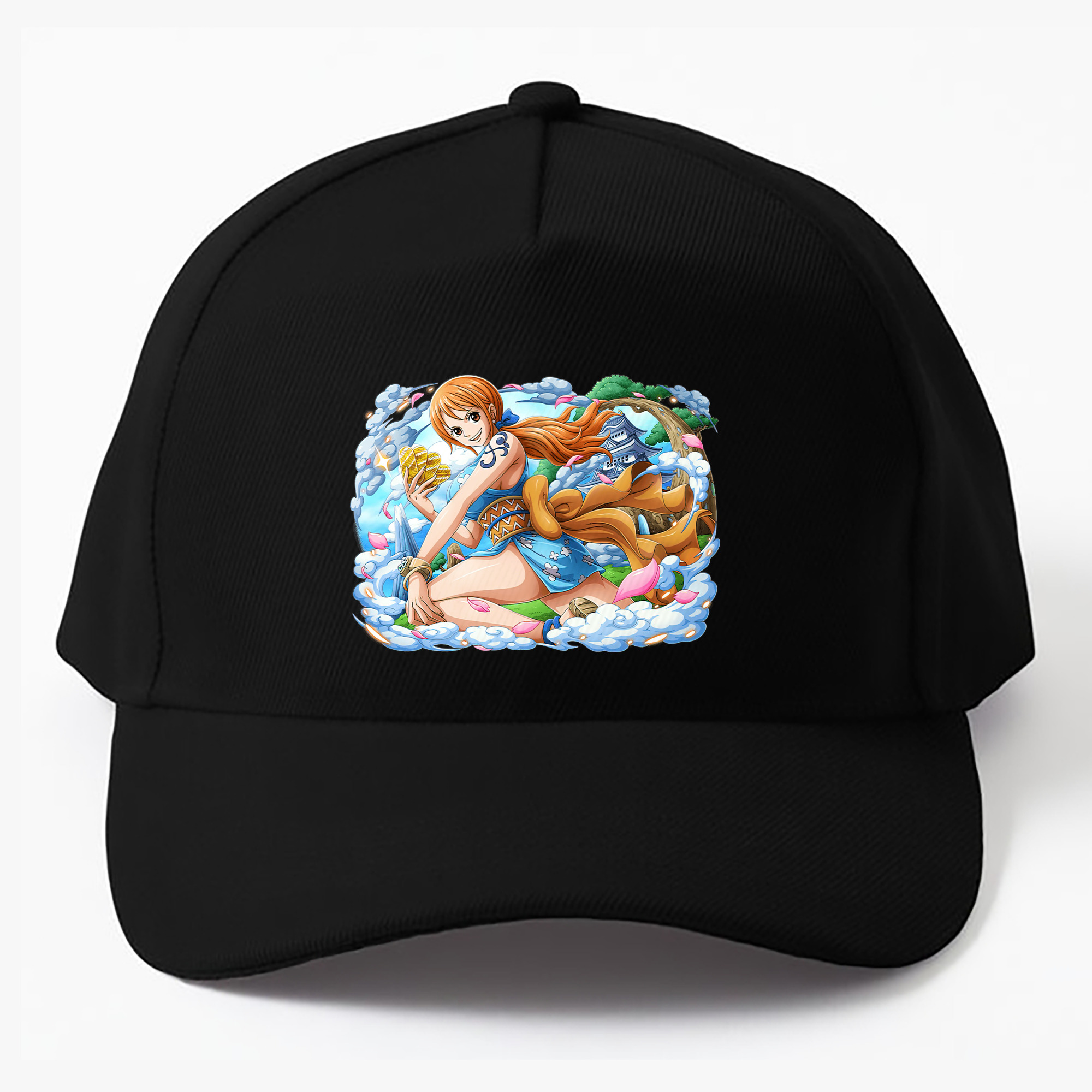（画像用） ワンピース ナミ ONE PIECE Nami ベースボールキャップ 綿100％ 男女兼用 帽子 スポーツ