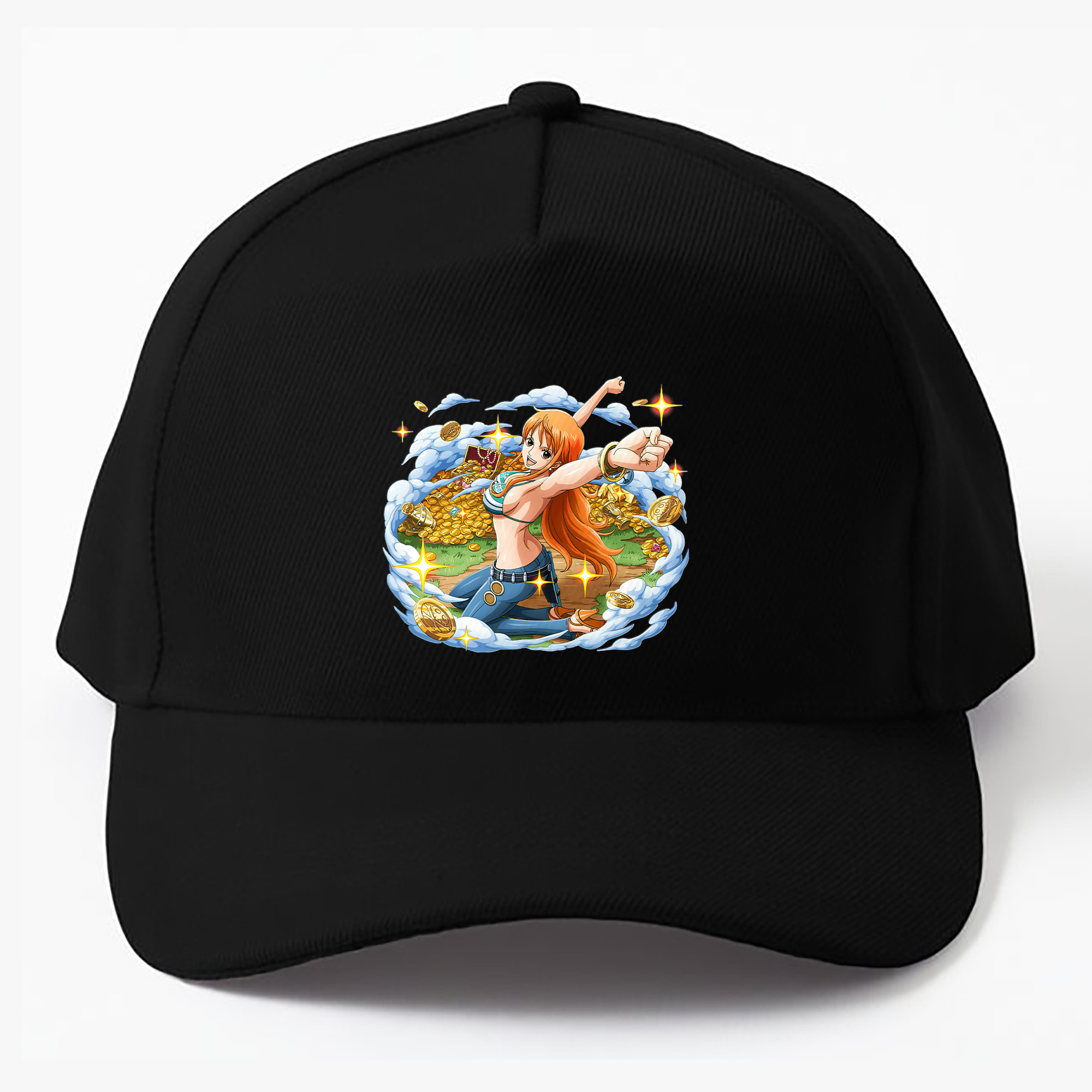 （画像用） ワンピース ナミ ONE PIECE Nami ベースボールキャップ 綿100％ 男女兼用 帽子 スポーツ