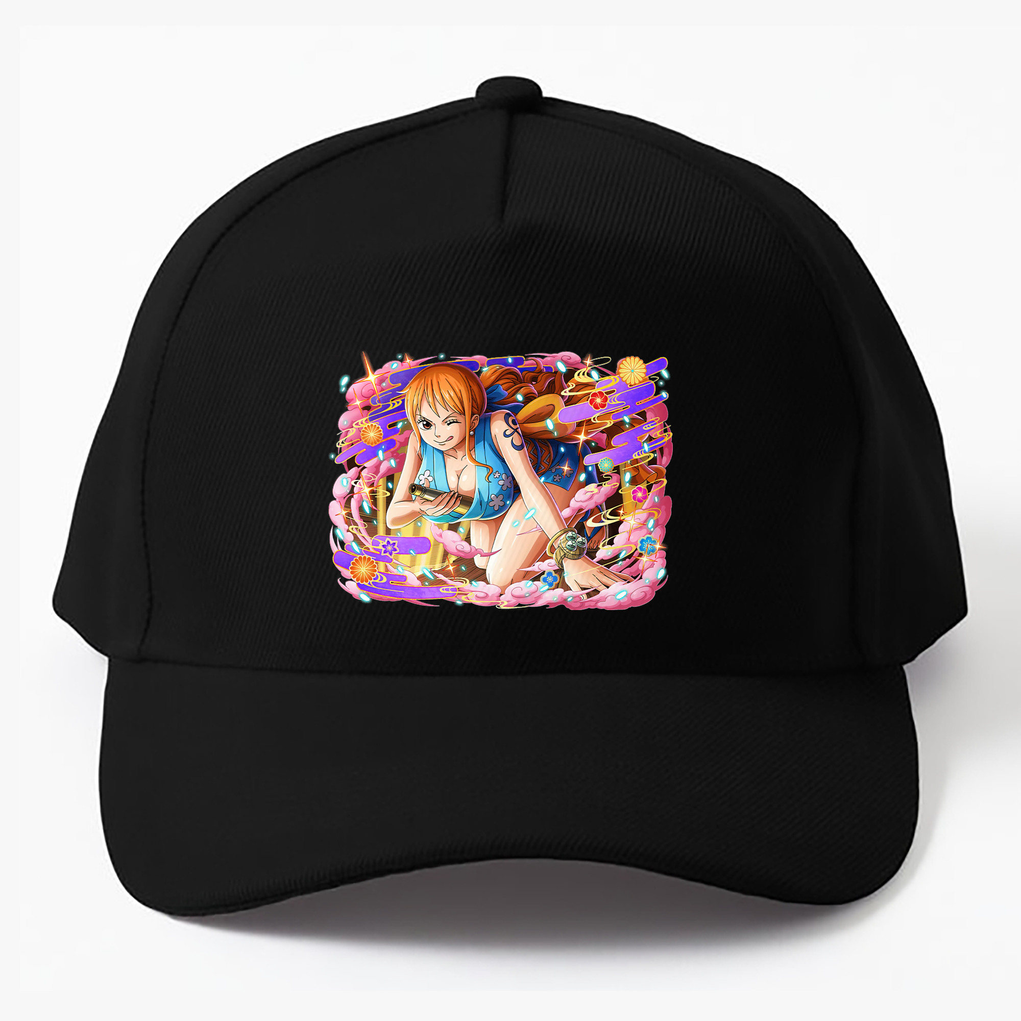 （画像用） ワンピース ナミ ONE PIECE Nami ベースボールキャップ 綿100％ 男女兼用 帽子 スポーツ