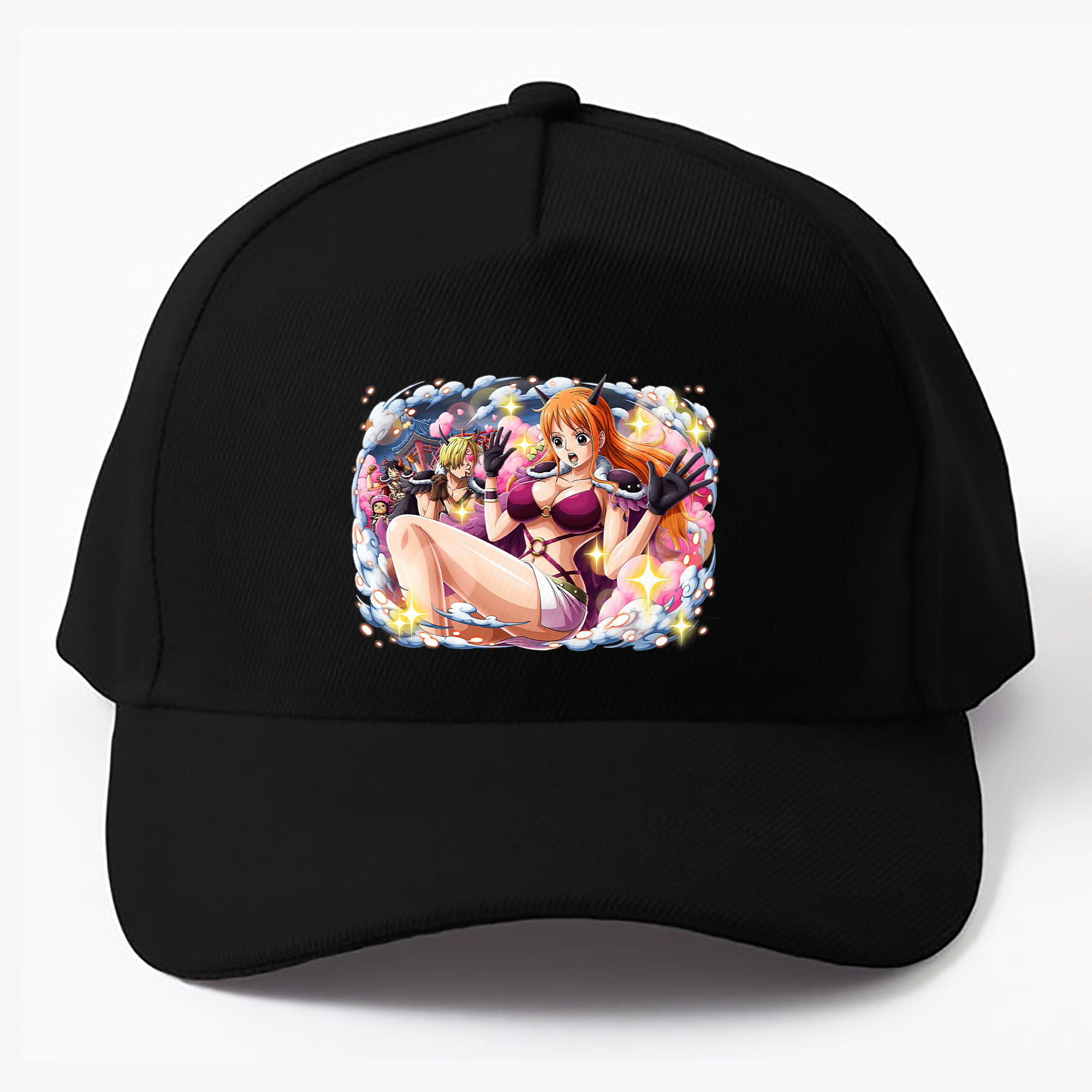 （画像用） ワンピース ナミ ONE PIECE Nami ベースボールキャップ 綿100％ 男女兼用 帽子 スポーツ