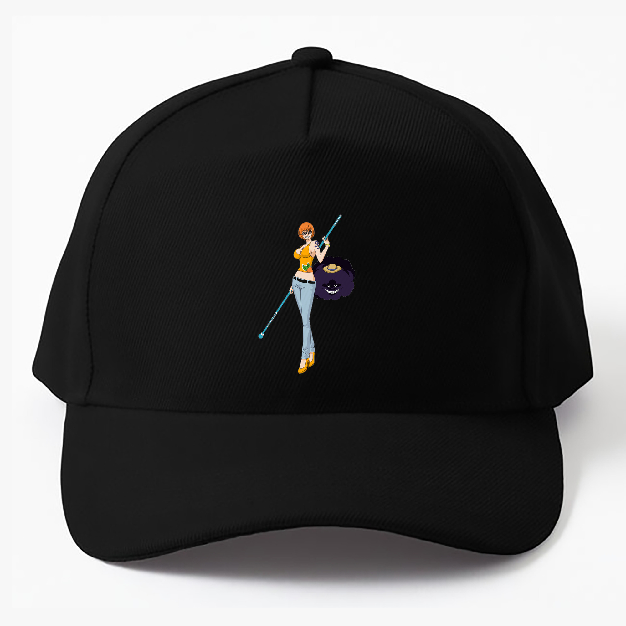 （画像用） ワンピース ナミ ONE PIECE Nami ベースボールキャップ 綿100％ 男女兼用 帽子 スポーツ