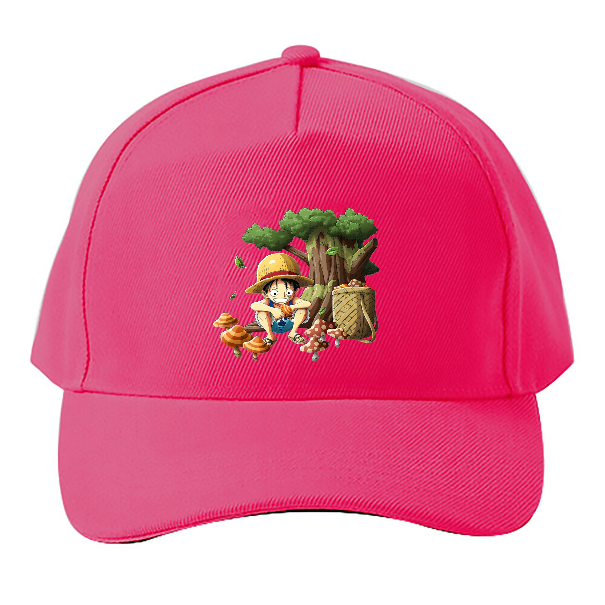 （画像用） ワンピース モンキー・D・ルフィ ONE PIECE Monkey D. Luffy ベースボールキャップ 綿100％ 男女兼用 帽子 スポーツ