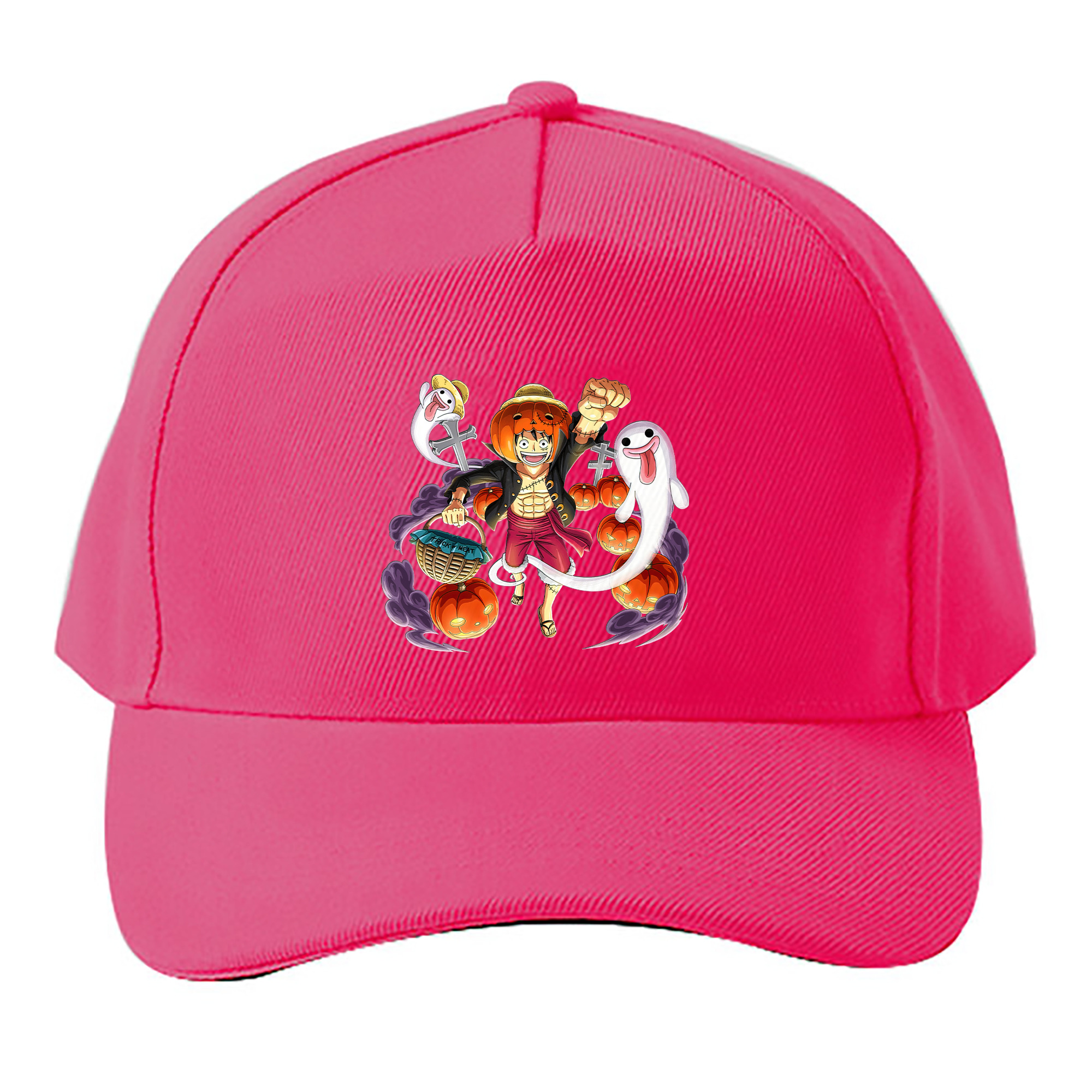 （画像用） ワンピース モンキー・D・ルフィ ONE PIECE Monkey D. Luffy ベースボールキャップ 綿100％ 男女兼用 帽子 スポーツ