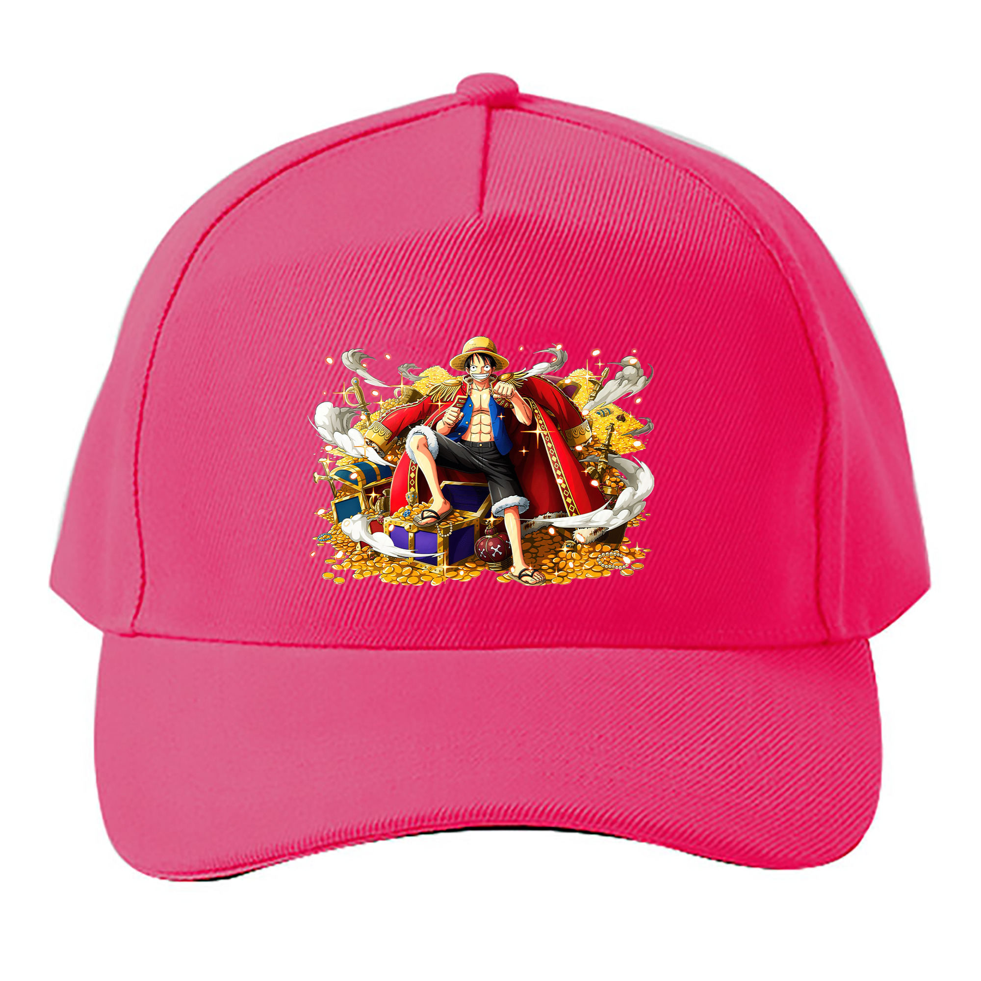 （画像用） ワンピース モンキー・D・ルフィ ONE PIECE Monkey D. Luffy ベースボールキャップ 綿100％ 男女兼用 帽子 スポーツ