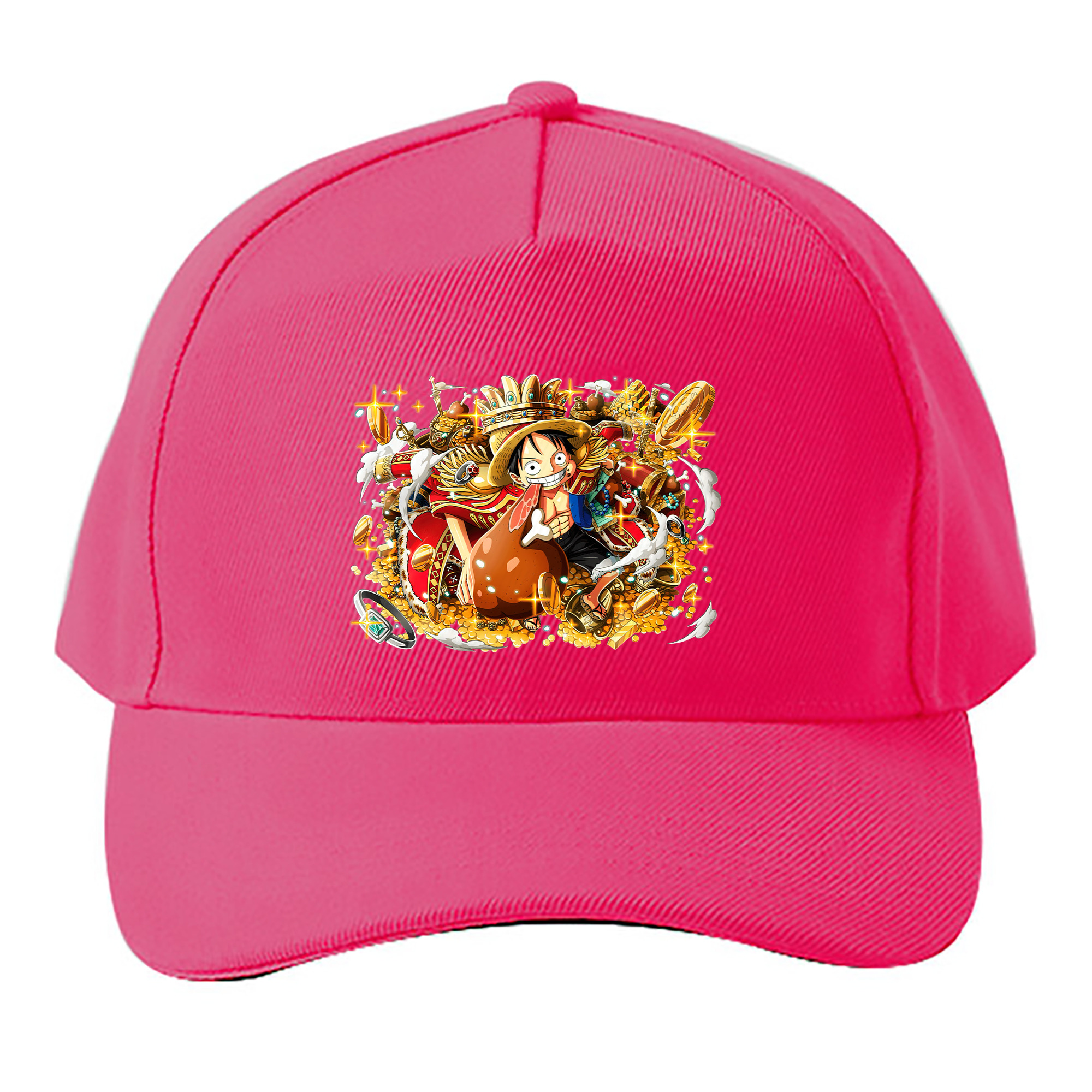 （画像用） ワンピース モンキー・D・ルフィ ONE PIECE Monkey D. Luffy ベースボールキャップ 綿100％ 男女兼用 帽子 スポーツ