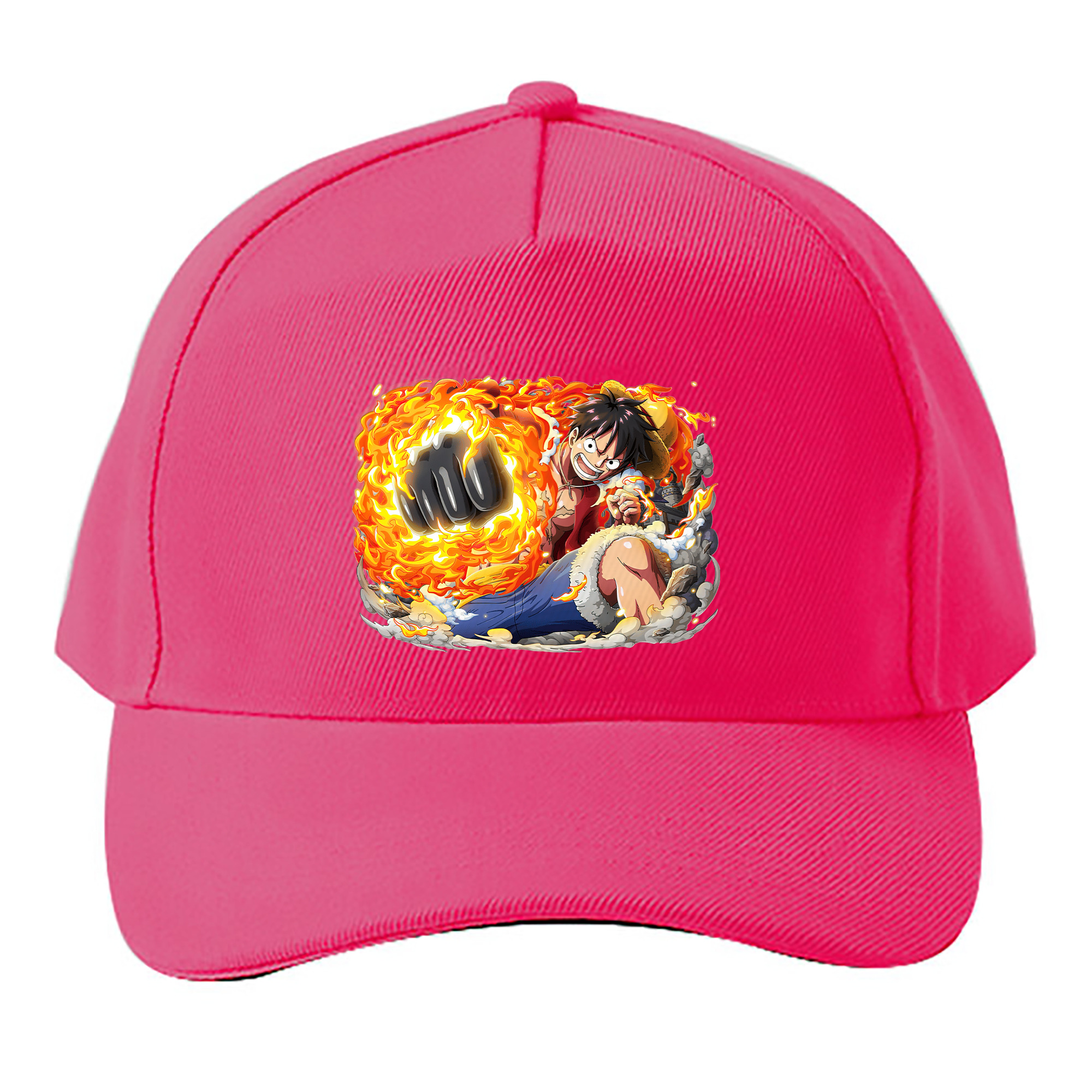 （画像用） ワンピース モンキー・D・ルフィ ONE PIECE Monkey D. Luffy ベースボールキャップ 綿100％ 男女兼用 帽子 スポーツ