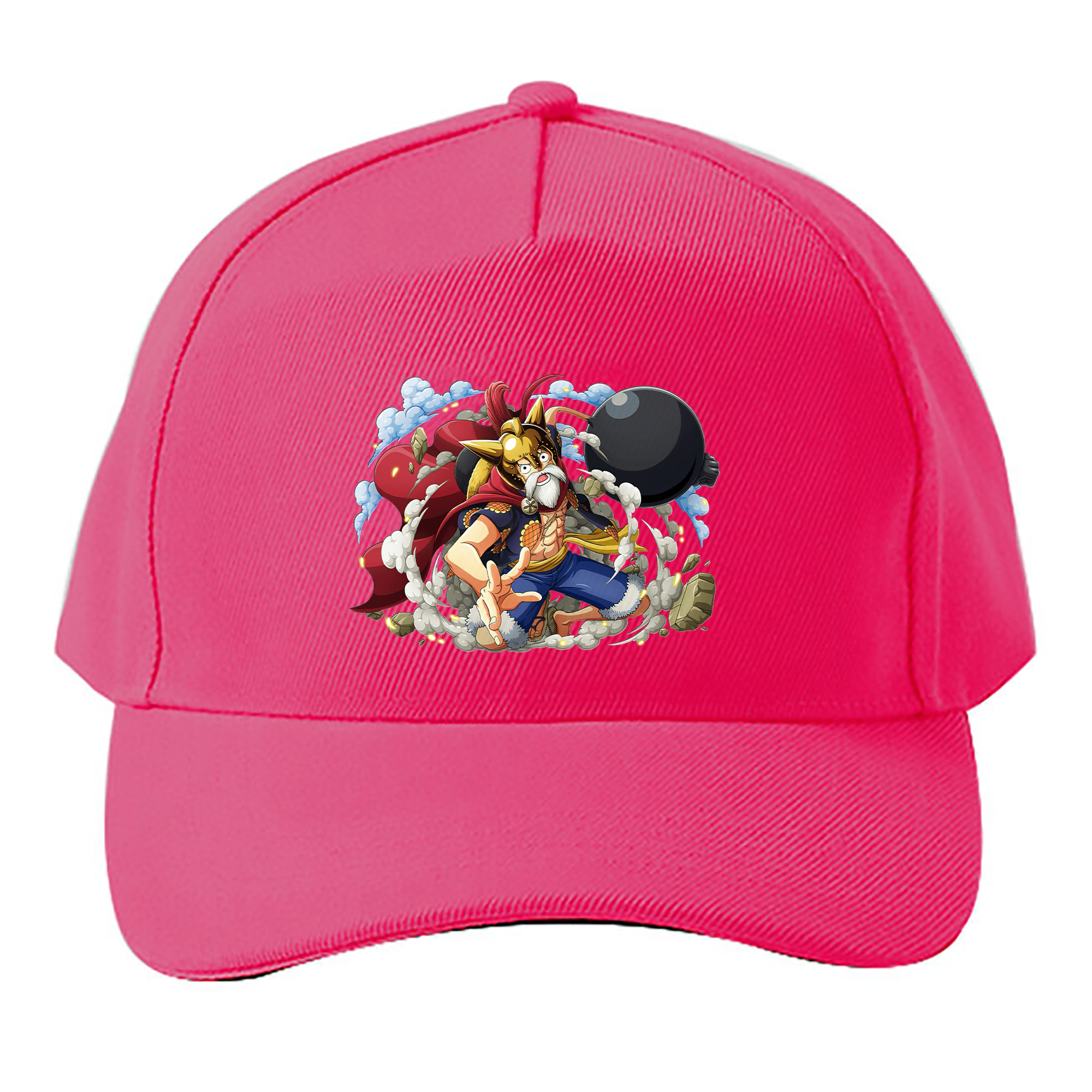 （画像用） ワンピース モンキー・D・ルフィ ONE PIECE Monkey D. Luffy ベースボールキャップ 綿100％ 男女兼用 帽子 スポーツ