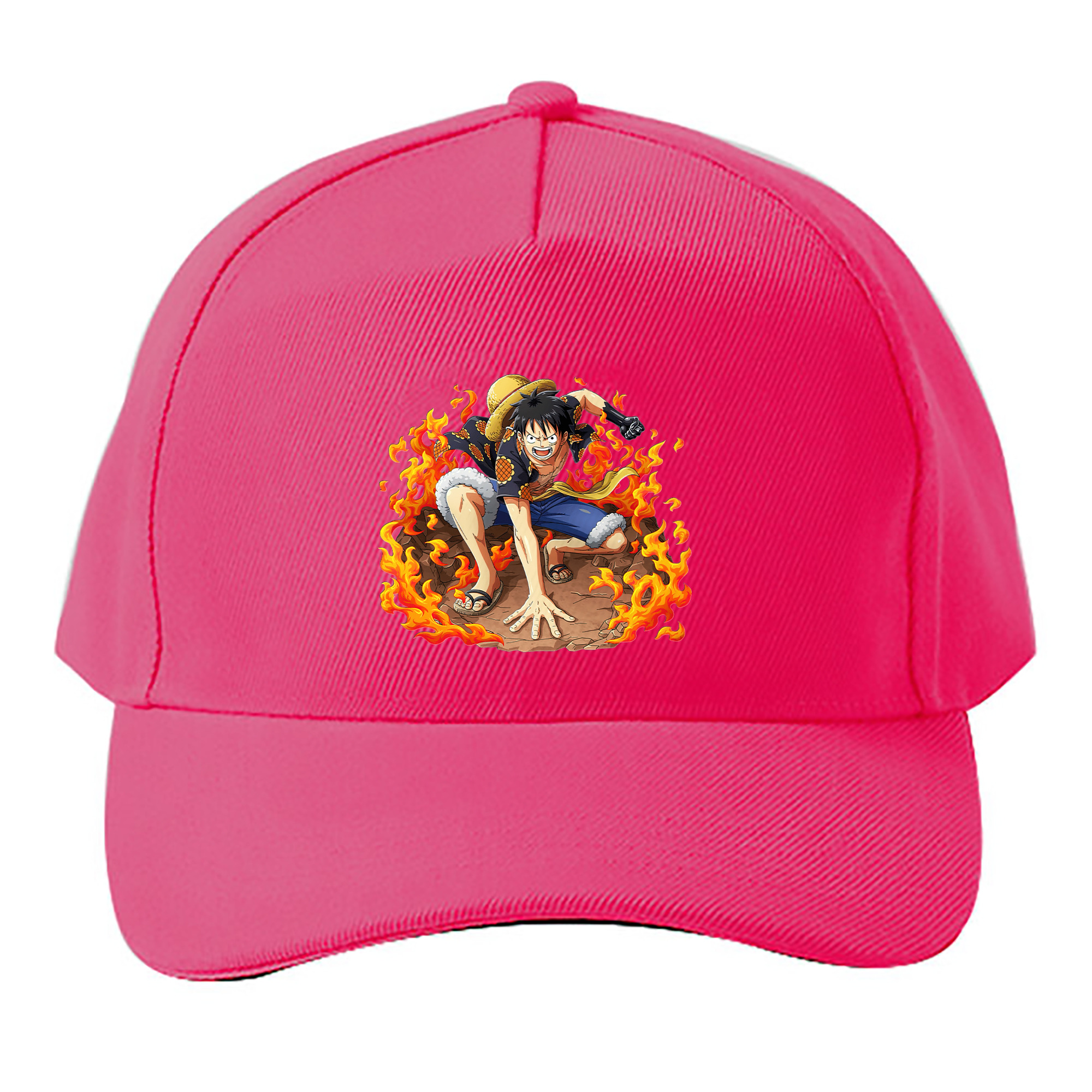（画像用） ワンピース モンキー・D・ルフィ ONE PIECE Monkey D. Luffy ベースボールキャップ 綿100％ 男女兼用 帽子 スポーツ