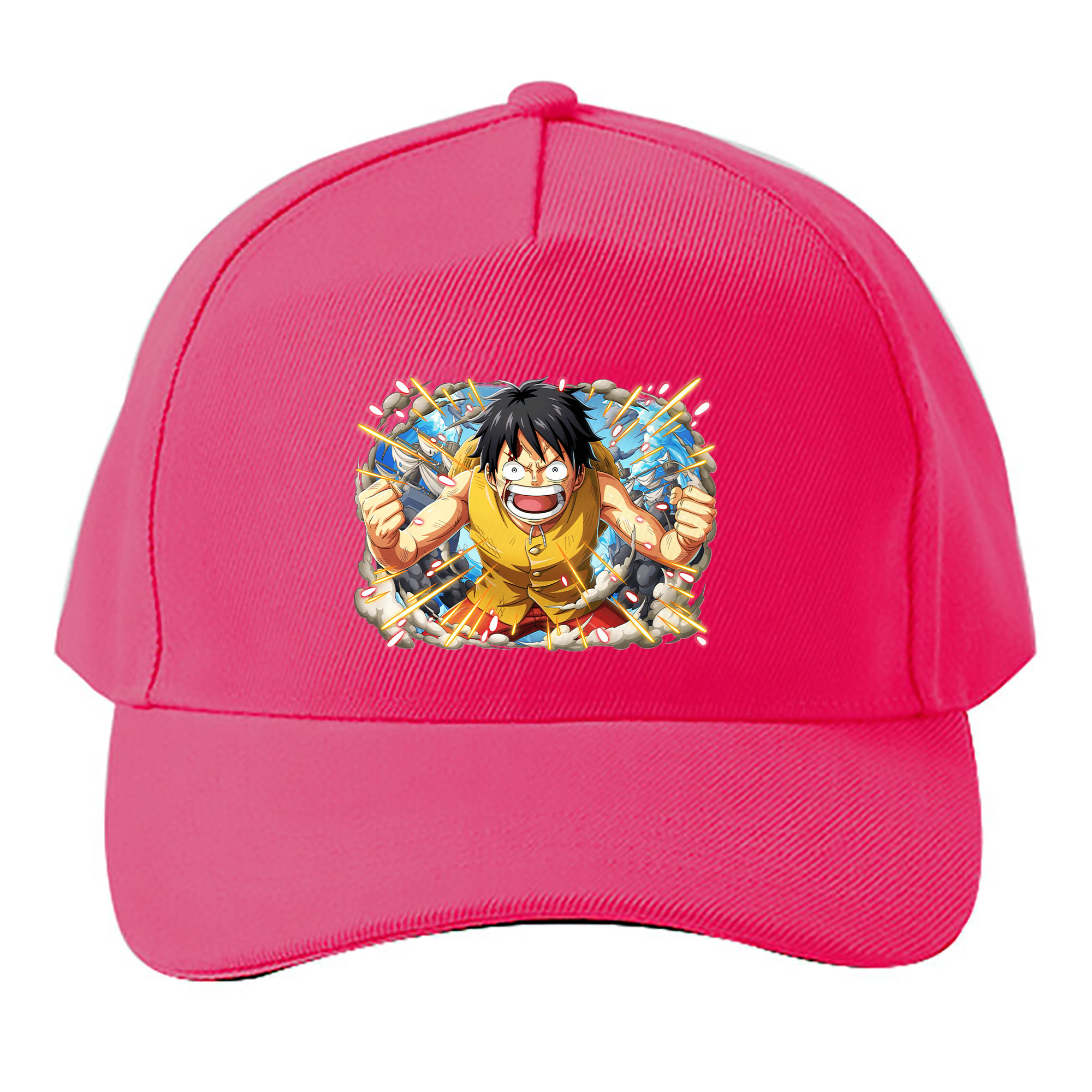 ワンピース モンキー・D・ルフィ ONE PIECE Monkey D. Luffy ベースボールキャップ 綿100％ 男女兼用 帽子 スポーツ