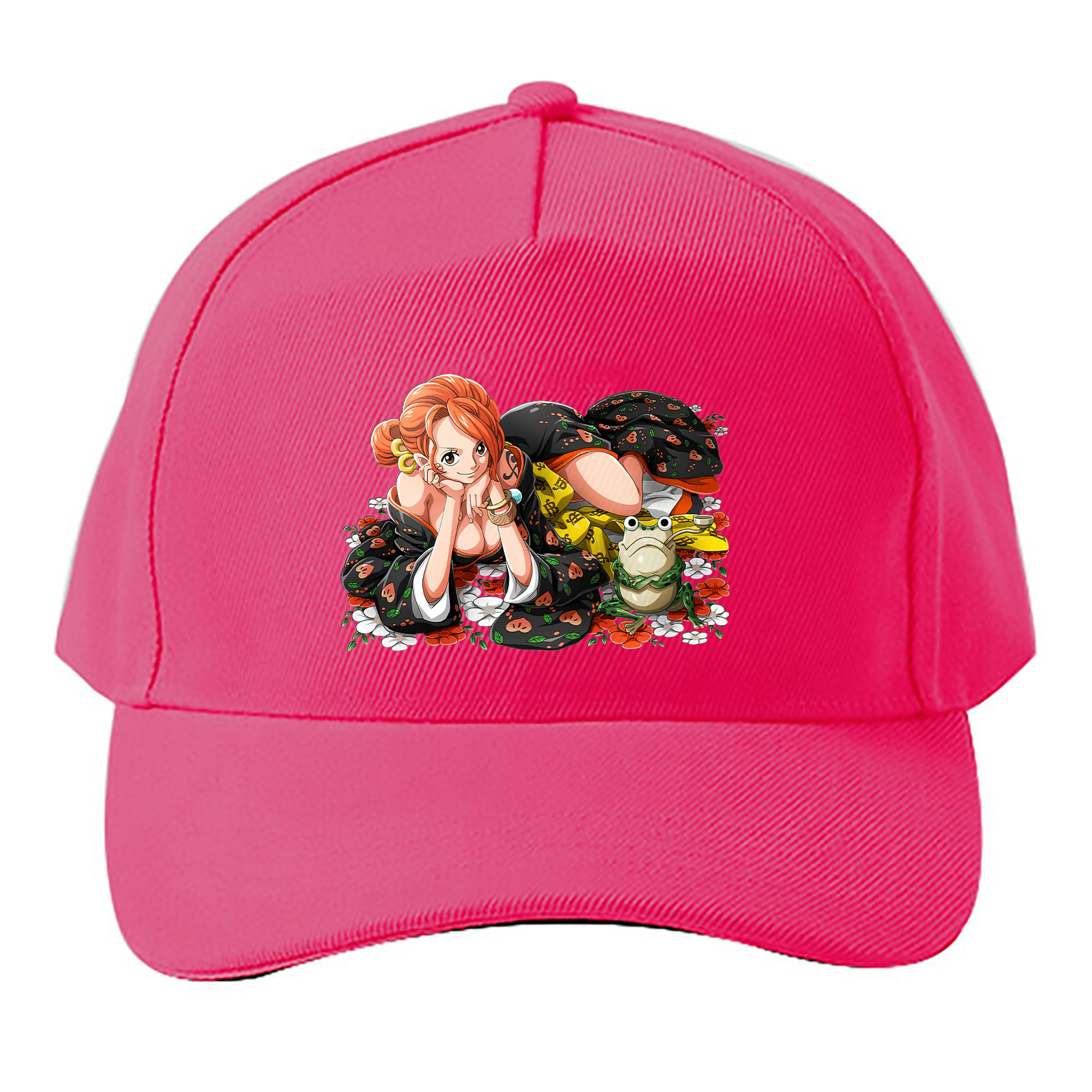 （画像用） ワンピース ナミ ONE PIECE Nami ベースボールキャップ 綿100％ 男女兼用 帽子 スポーツ