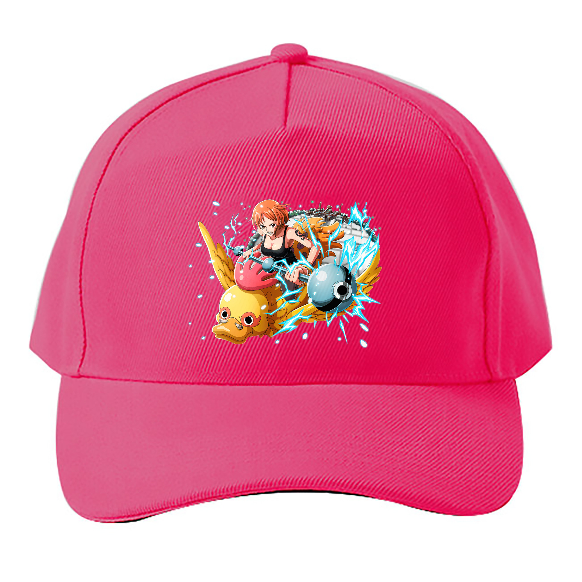 （画像用） ワンピース ナミ ONE PIECE Nami ベースボールキャップ 綿100％ 男女兼用 帽子 スポーツ
