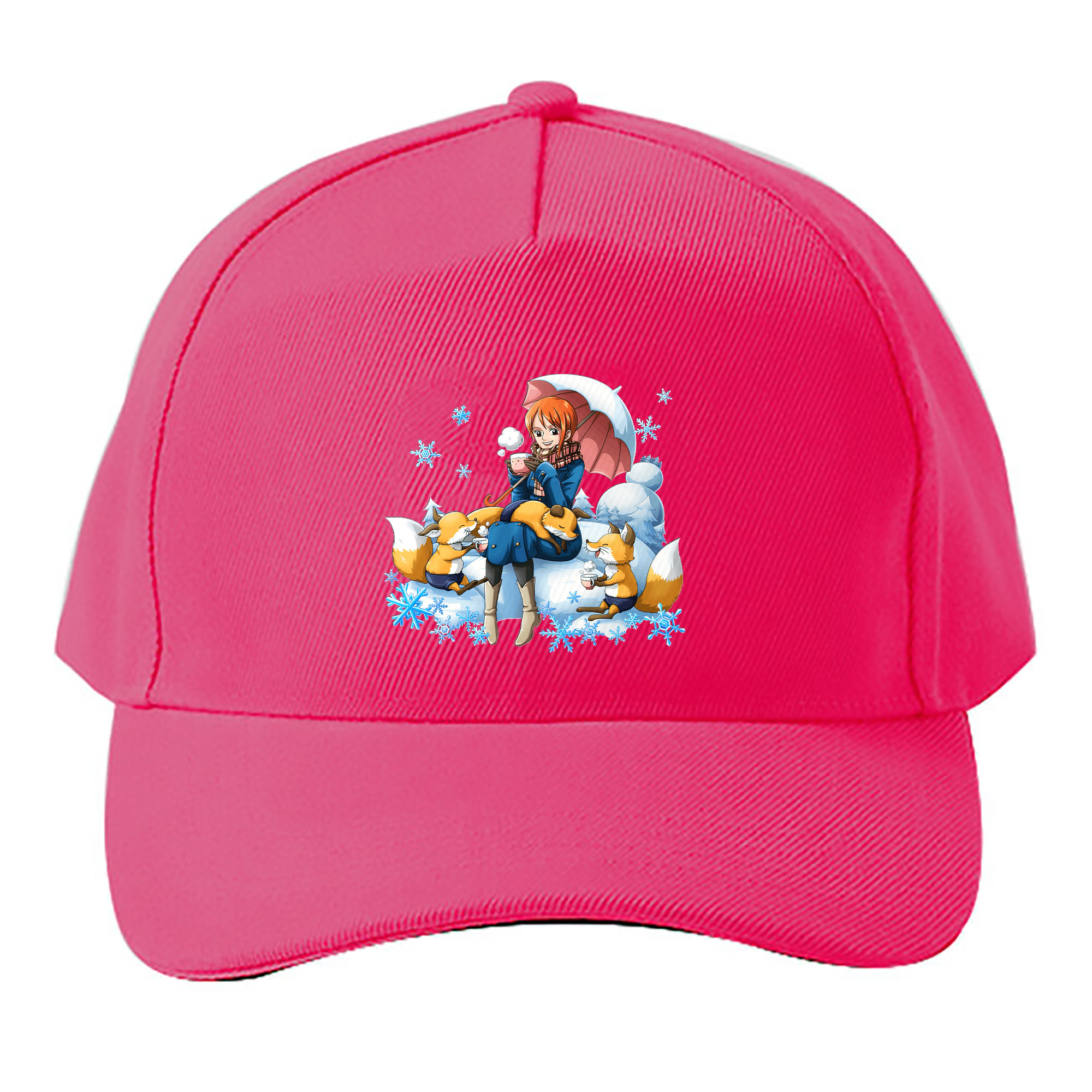 （画像用） ワンピース ナミ ONE PIECE Nami ベースボールキャップ 綿100％ 男女兼用 帽子 スポーツ