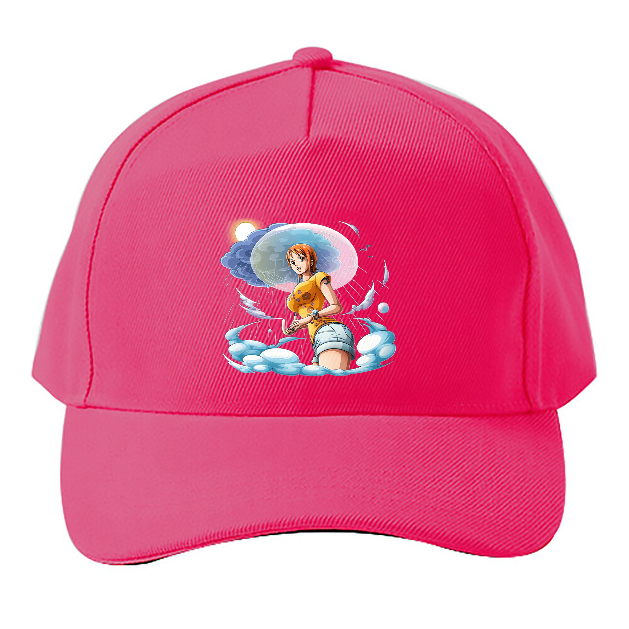（画像用） ワンピース ナミ ONE PIECE Nami ベースボールキャップ 綿100％ 男女兼用 帽子 スポーツ