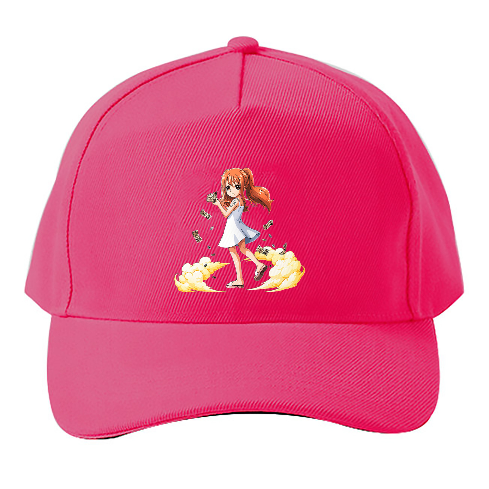（画像用） ワンピース ナミ ONE PIECE Nami ベースボールキャップ 綿100％ 男女兼用 帽子 スポーツ