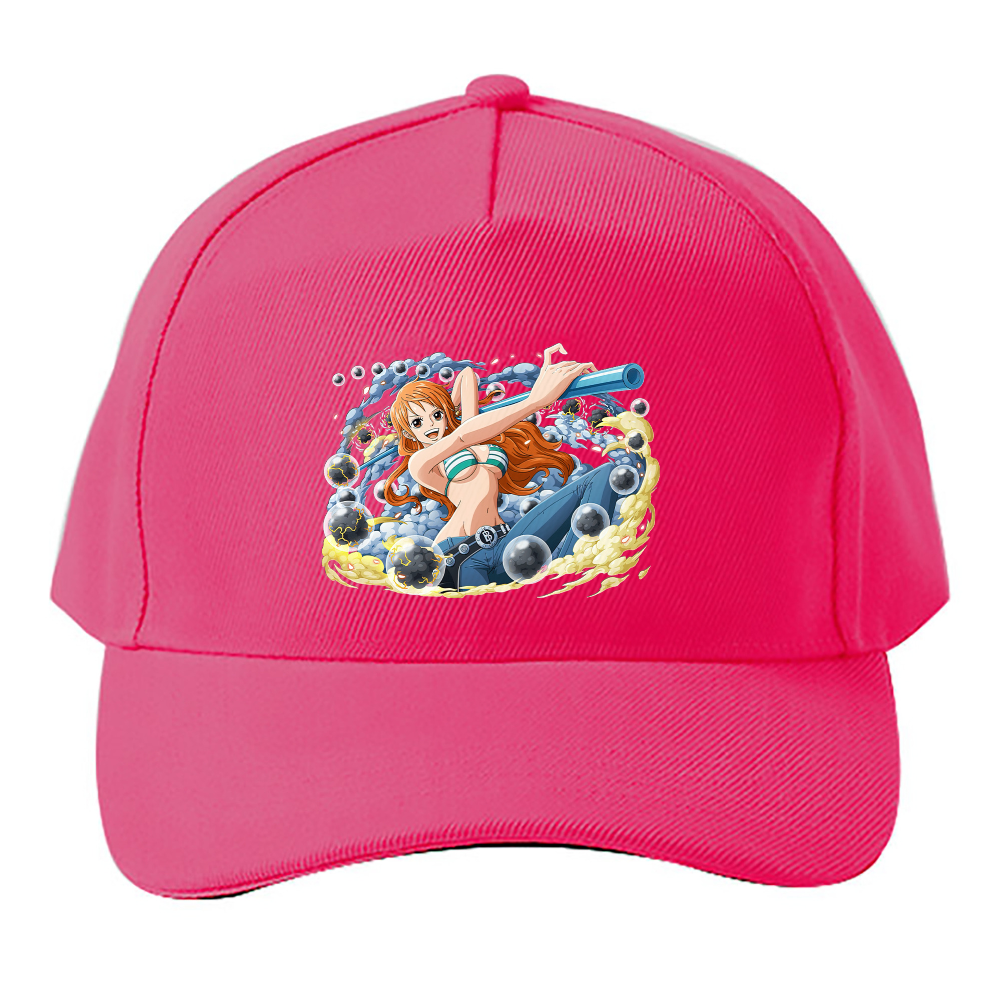 （画像用） ワンピース ナミ ONE PIECE Nami ベースボールキャップ 綿100％ 男女兼用 帽子 スポーツ