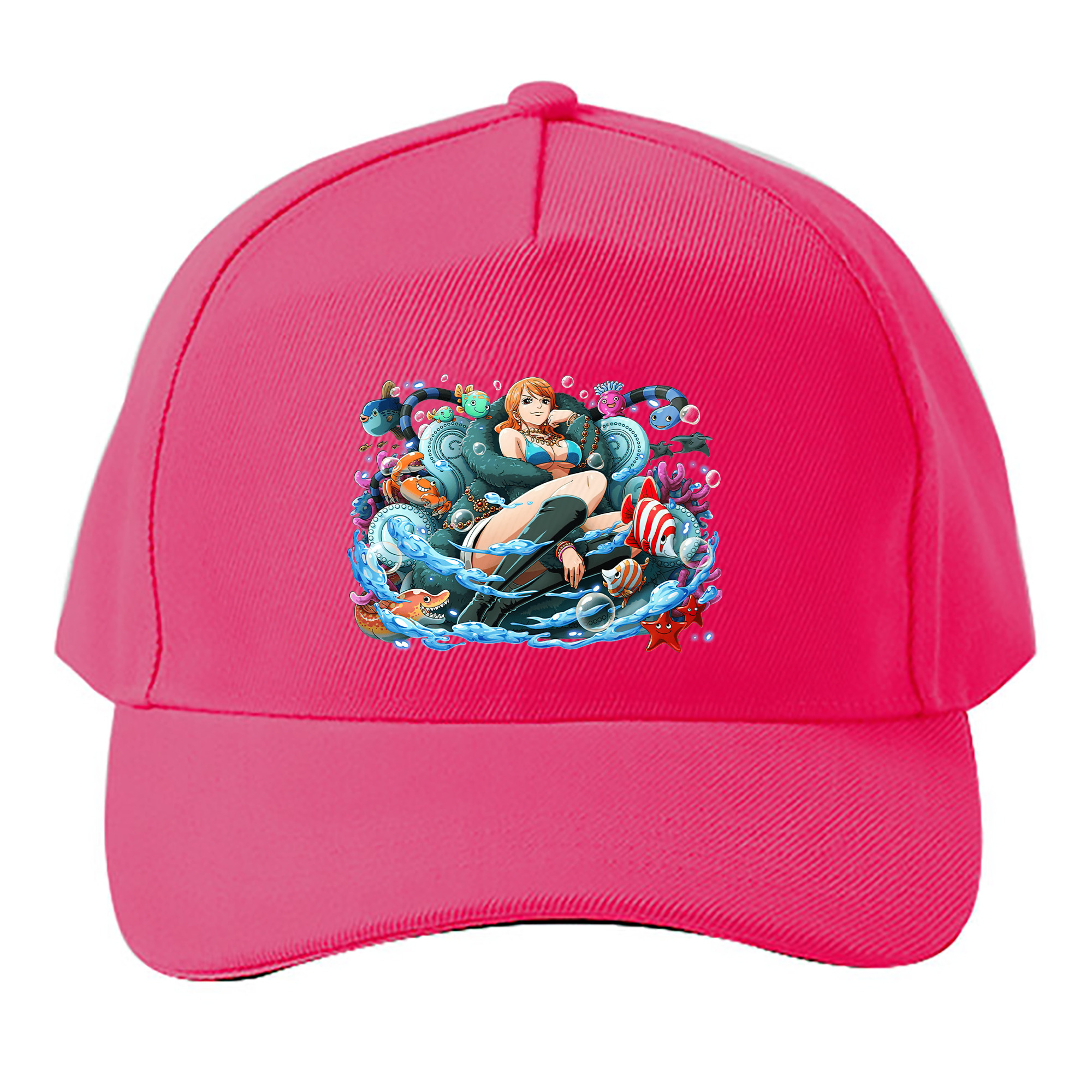 （画像用） ワンピース ナミ ONE PIECE Nami ベースボールキャップ 綿100％ 男女兼用 帽子 スポーツ