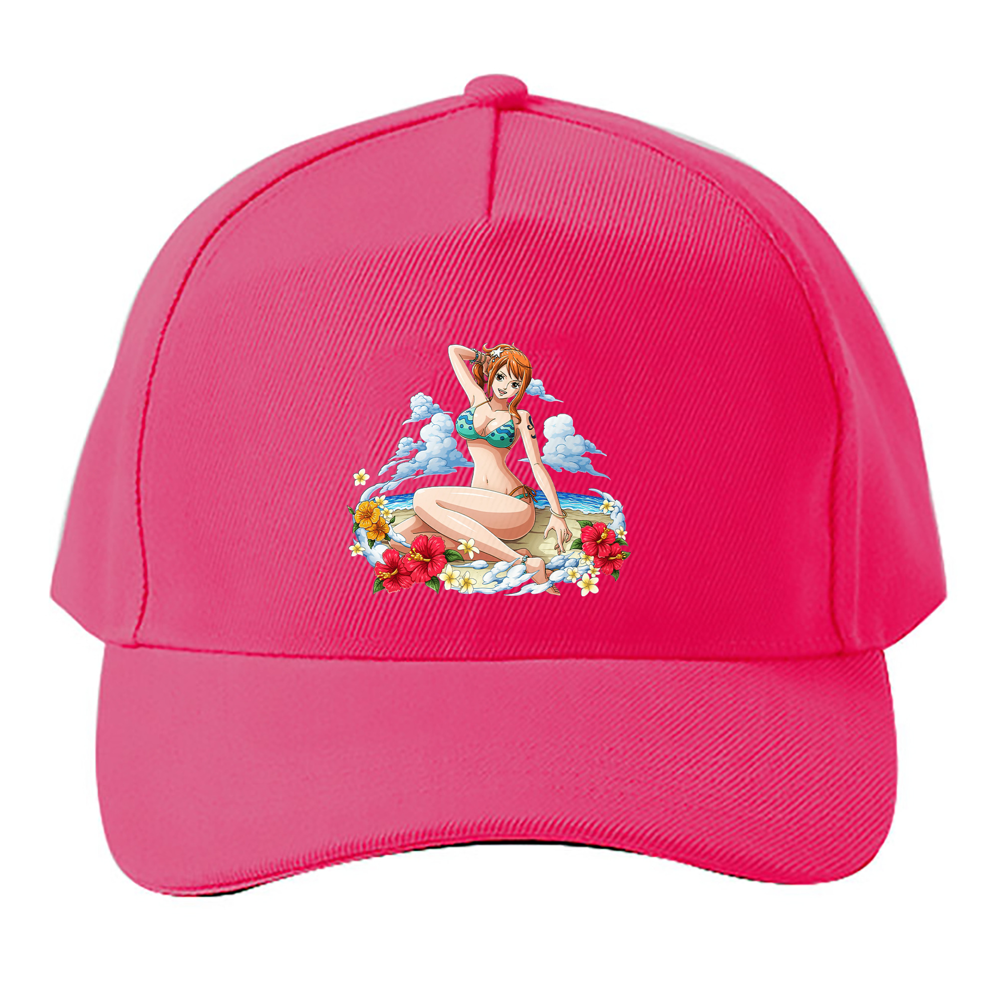 （画像用） ワンピース ナミ ONE PIECE Nami ベースボールキャップ 綿100％ 男女兼用 帽子 スポーツ