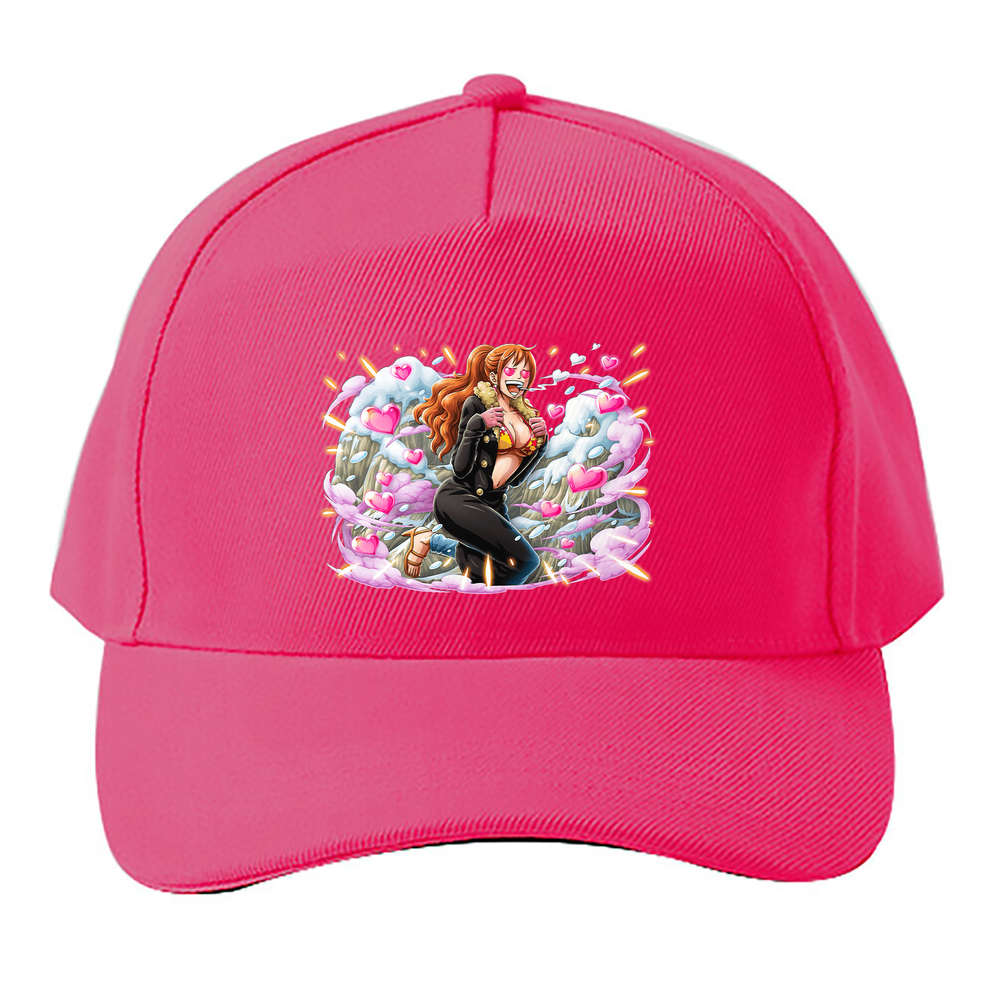 （画像用） ワンピース ナミ ONE PIECE Nami ベースボールキャップ 綿100％ 男女兼用 帽子 スポーツ