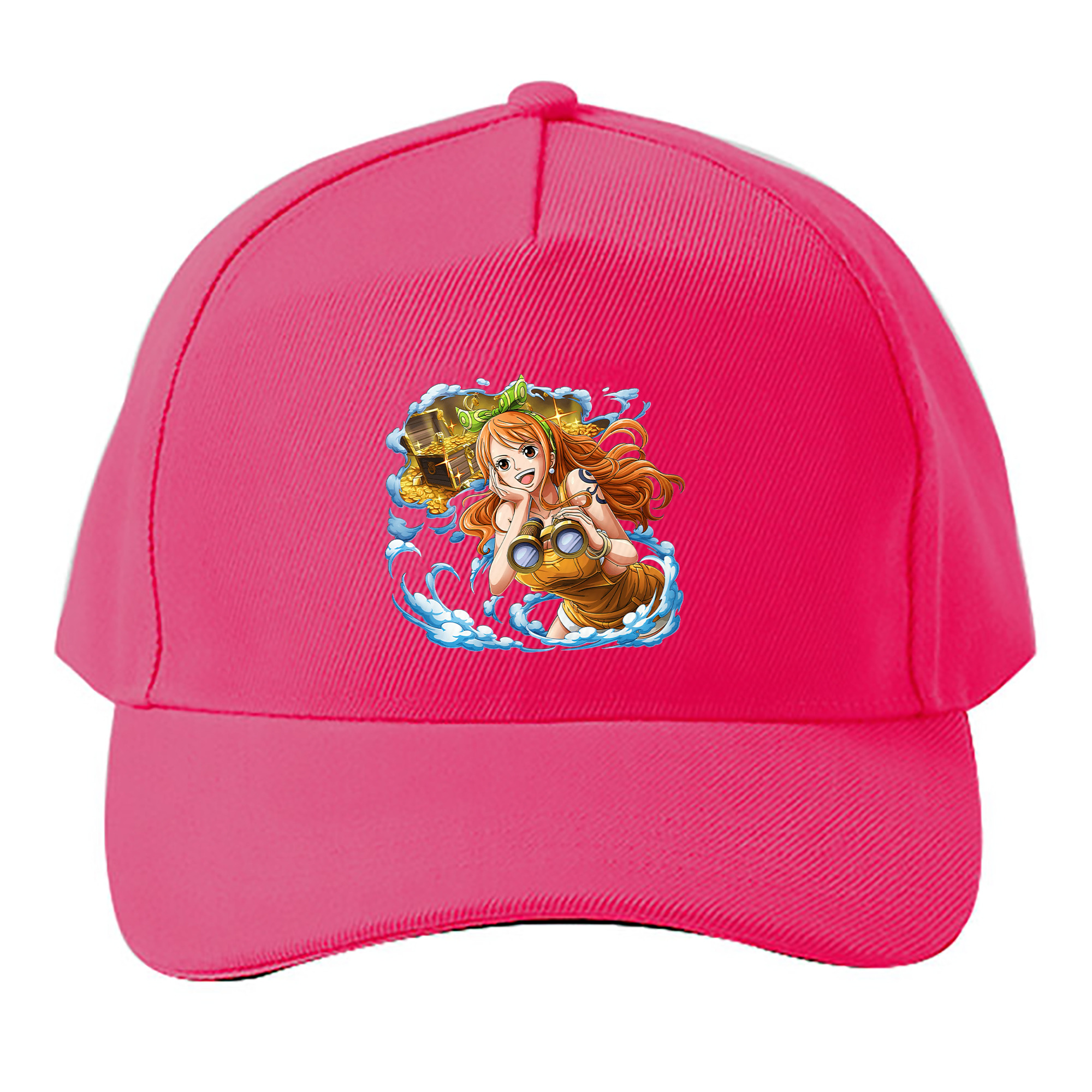 （画像用） ワンピース ナミ ONE PIECE Nami ベースボールキャップ 綿100％ 男女兼用 帽子 スポーツ