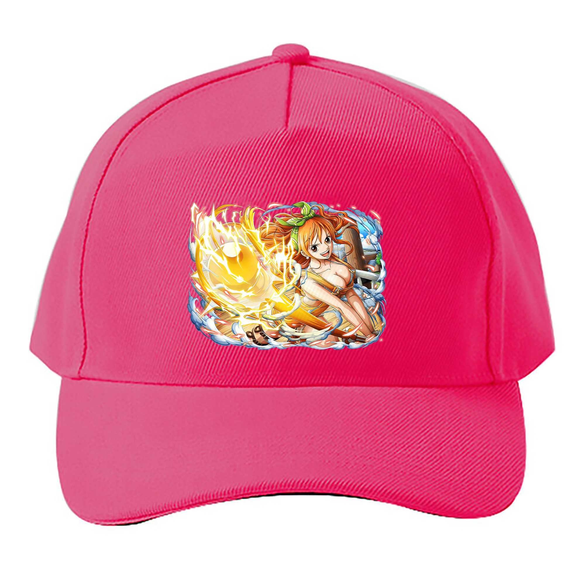 （画像用） ワンピース ナミ ONE PIECE Nami ベースボールキャップ 綿100％ 男女兼用 帽子 スポーツ
