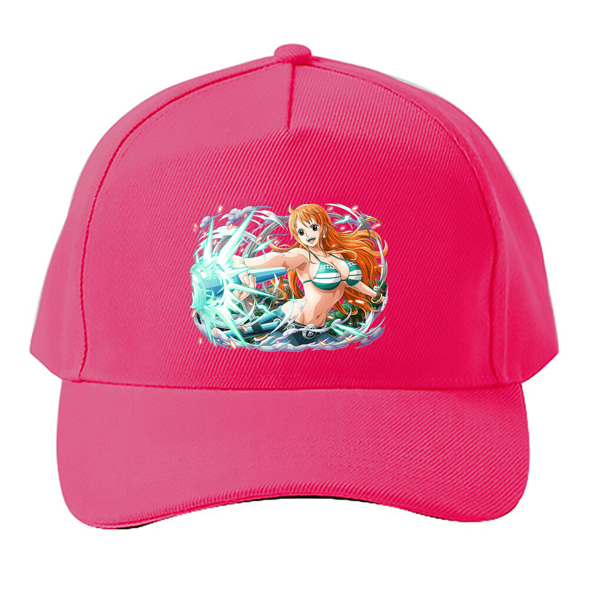 （画像用） ワンピース ナミ ONE PIECE Nami ベースボールキャップ 綿100％ 男女兼用 帽子 スポーツ
