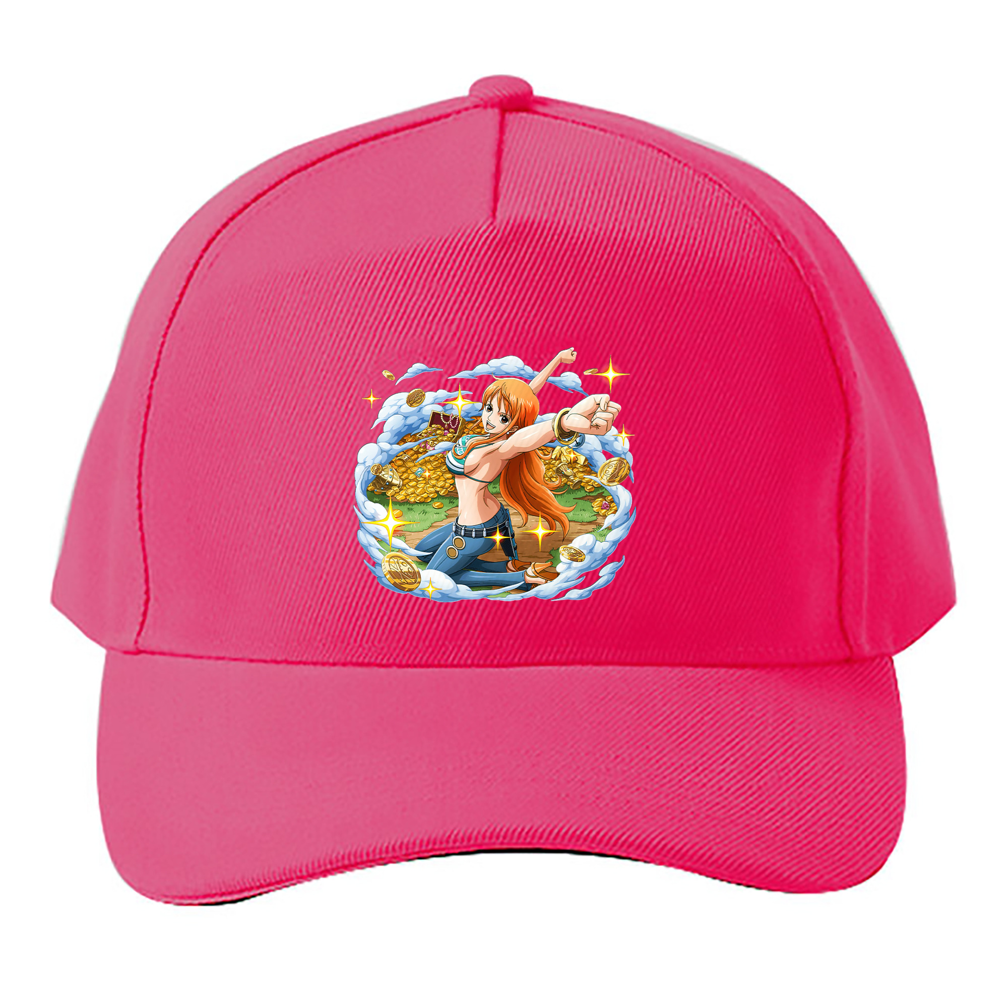 （画像用） ワンピース ナミ ONE PIECE Nami ベースボールキャップ 綿100％ 男女兼用 帽子 スポーツ