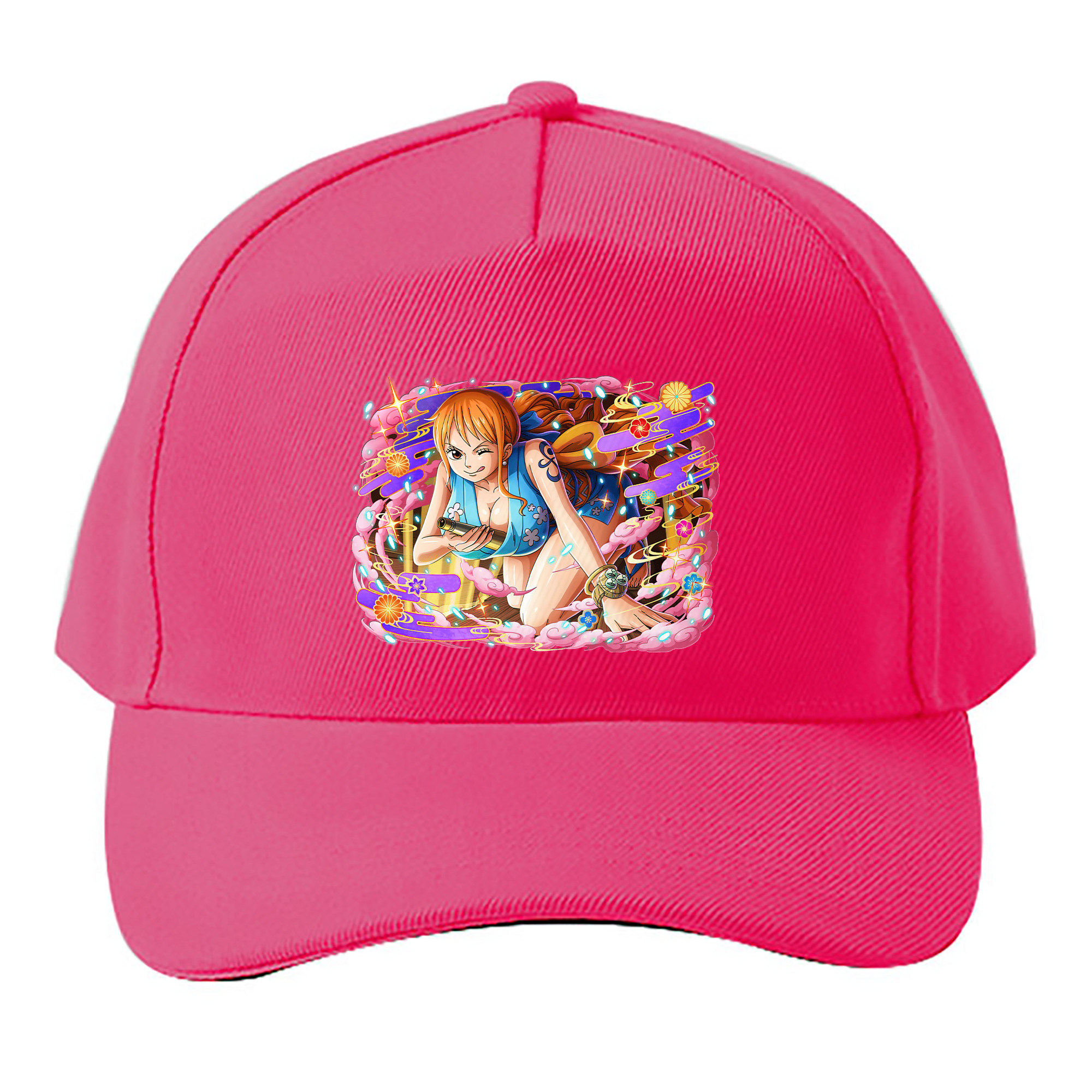 （画像用） ワンピース ナミ ONE PIECE Nami ベースボールキャップ 綿100％ 男女兼用 帽子 スポーツ
