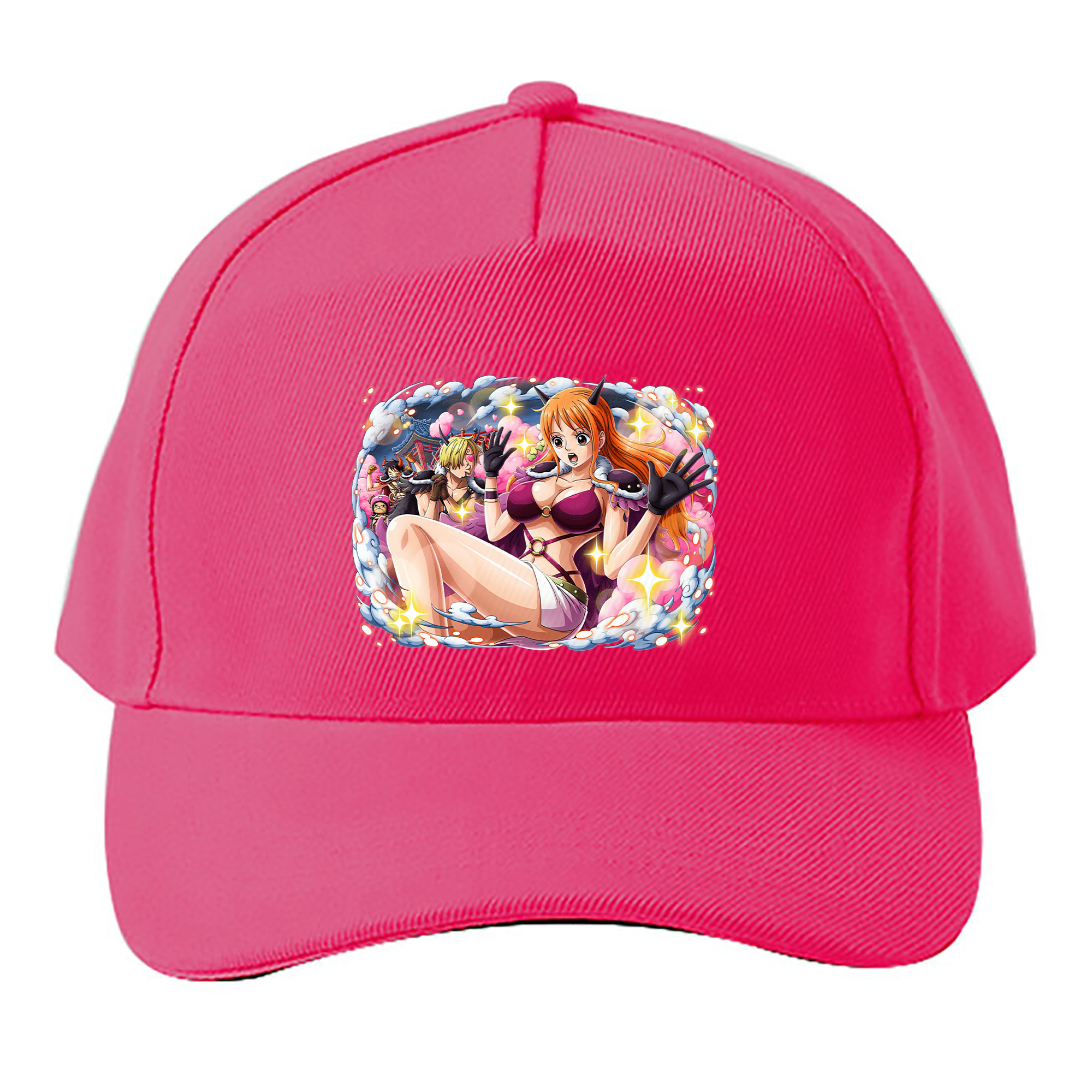 （画像用） ワンピース ナミ ONE PIECE Nami ベースボールキャップ 綿100％ 男女兼用 帽子 スポーツ