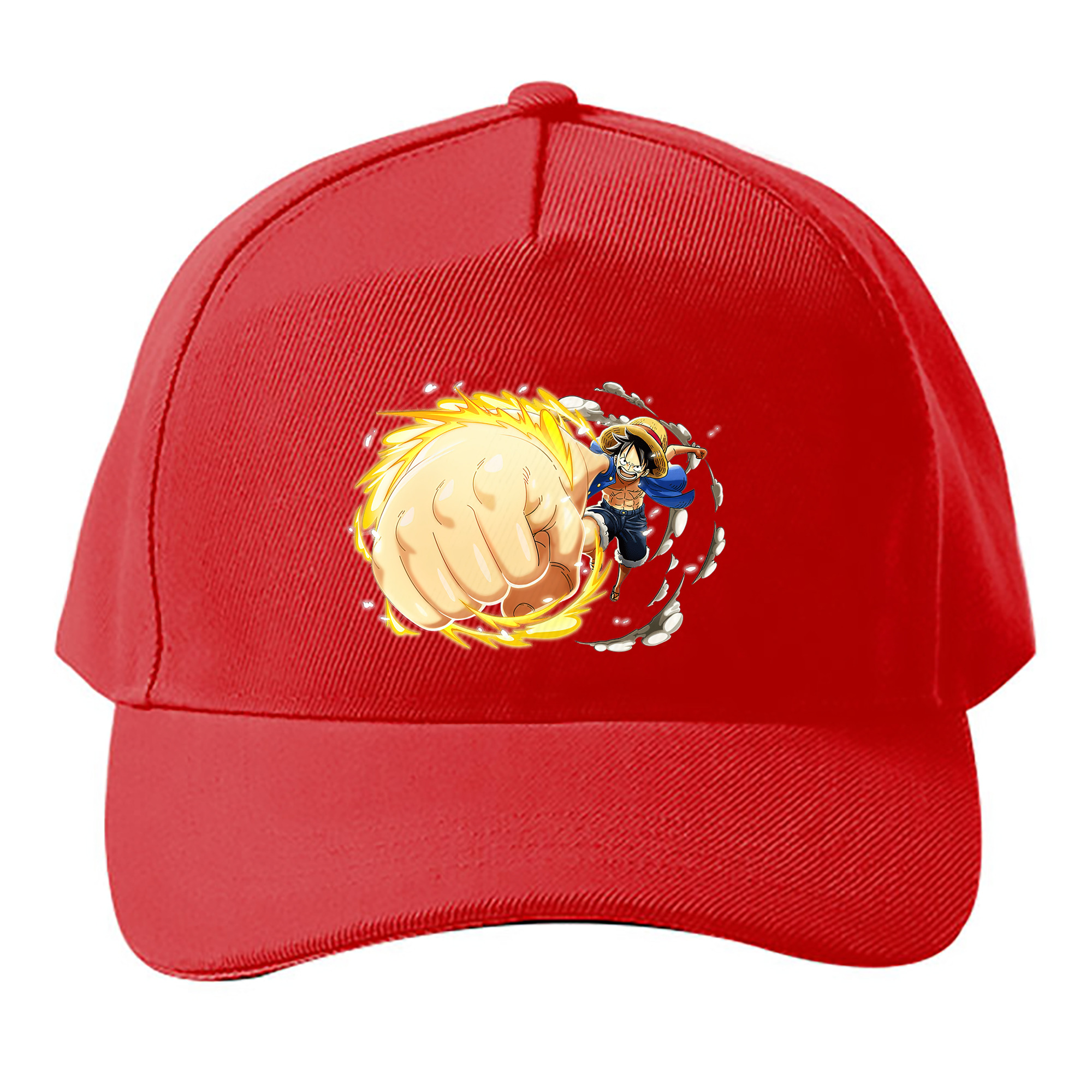 （画像用） ワンピース モンキー・D・ルフィ ONE PIECE Monkey D. Luffy ベースボールキャップ 綿100％ 男女兼用 帽子 スポーツ