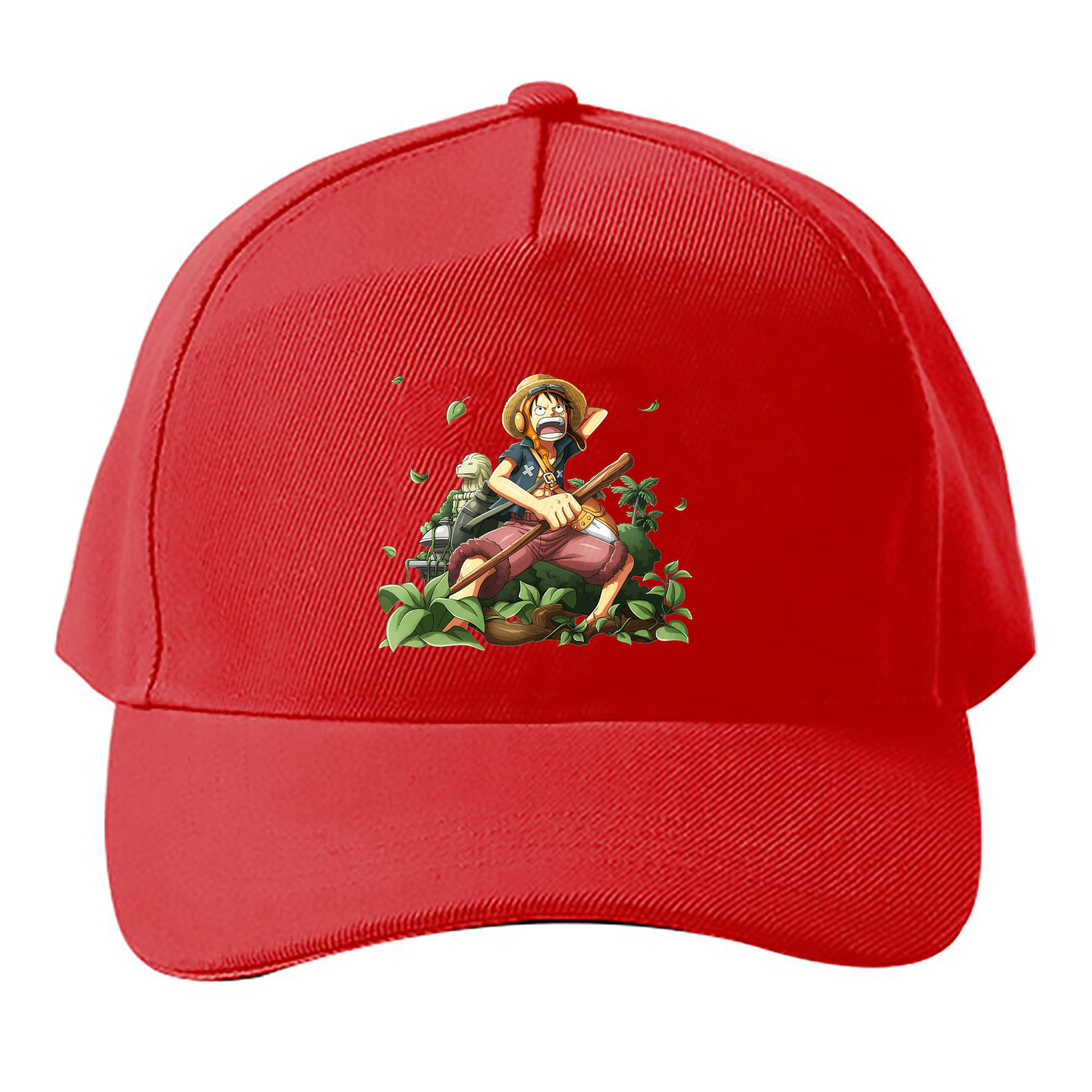 （画像用） ワンピース モンキー・D・ルフィ ONE PIECE Monkey D. Luffy ベースボールキャップ 綿100％ 男女兼用 帽子 スポーツ