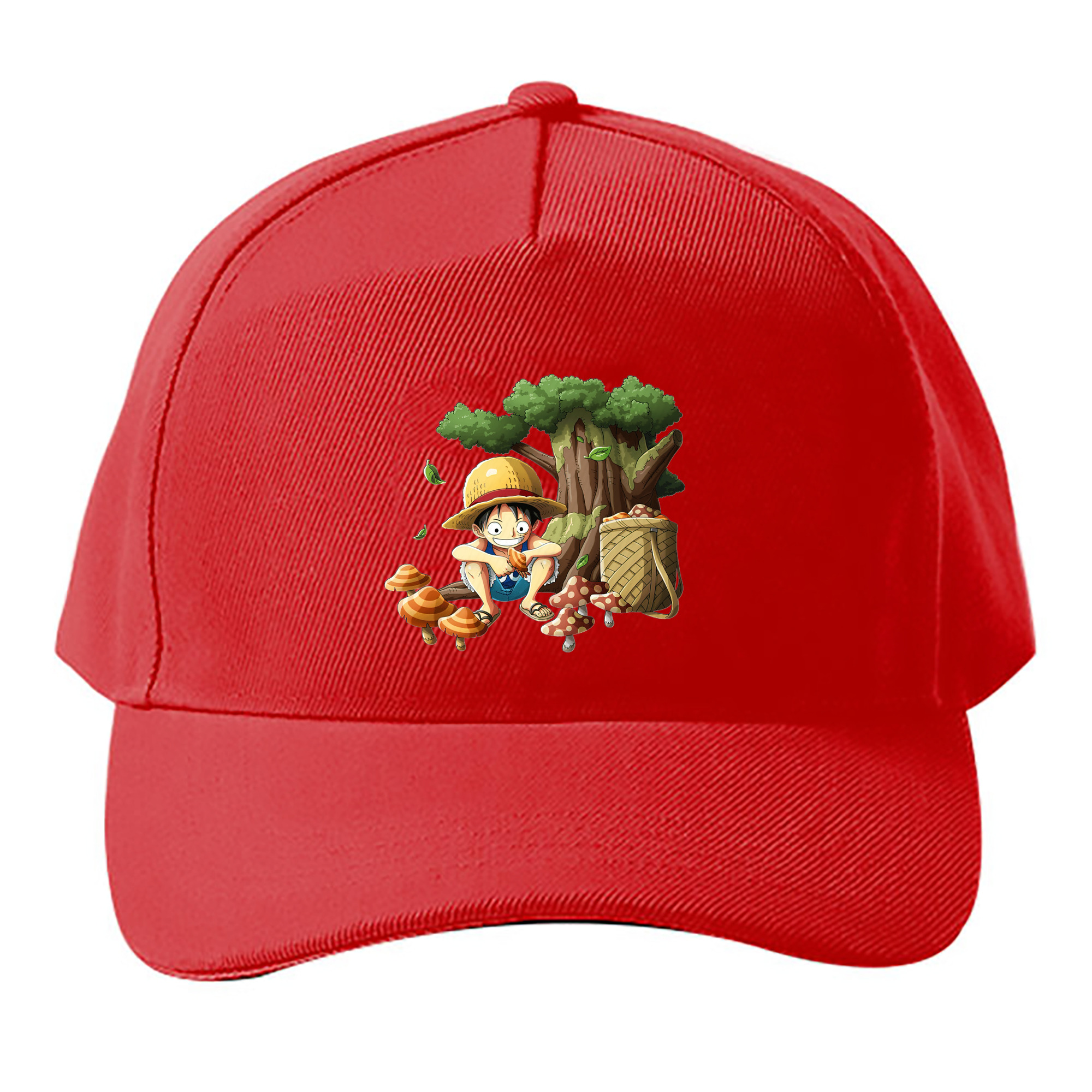 （画像用） ワンピース モンキー・D・ルフィ ONE PIECE Monkey D. Luffy ベースボールキャップ 綿100％ 男女兼用 帽子 スポーツ