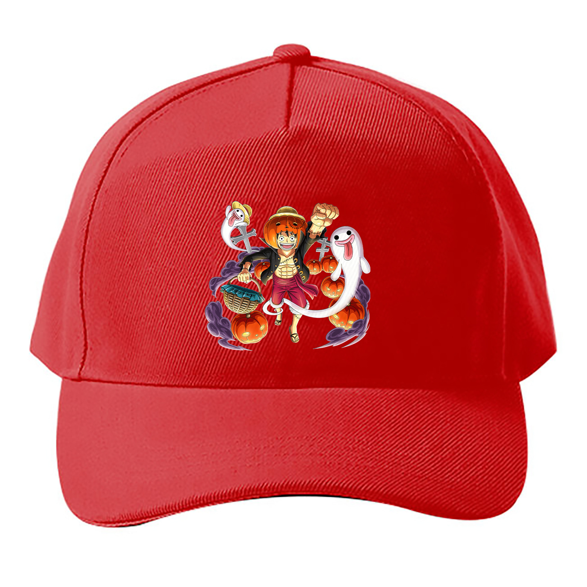 （画像用） ワンピース モンキー・D・ルフィ ONE PIECE Monkey D. Luffy ベースボールキャップ 綿100％ 男女兼用 帽子 スポーツ