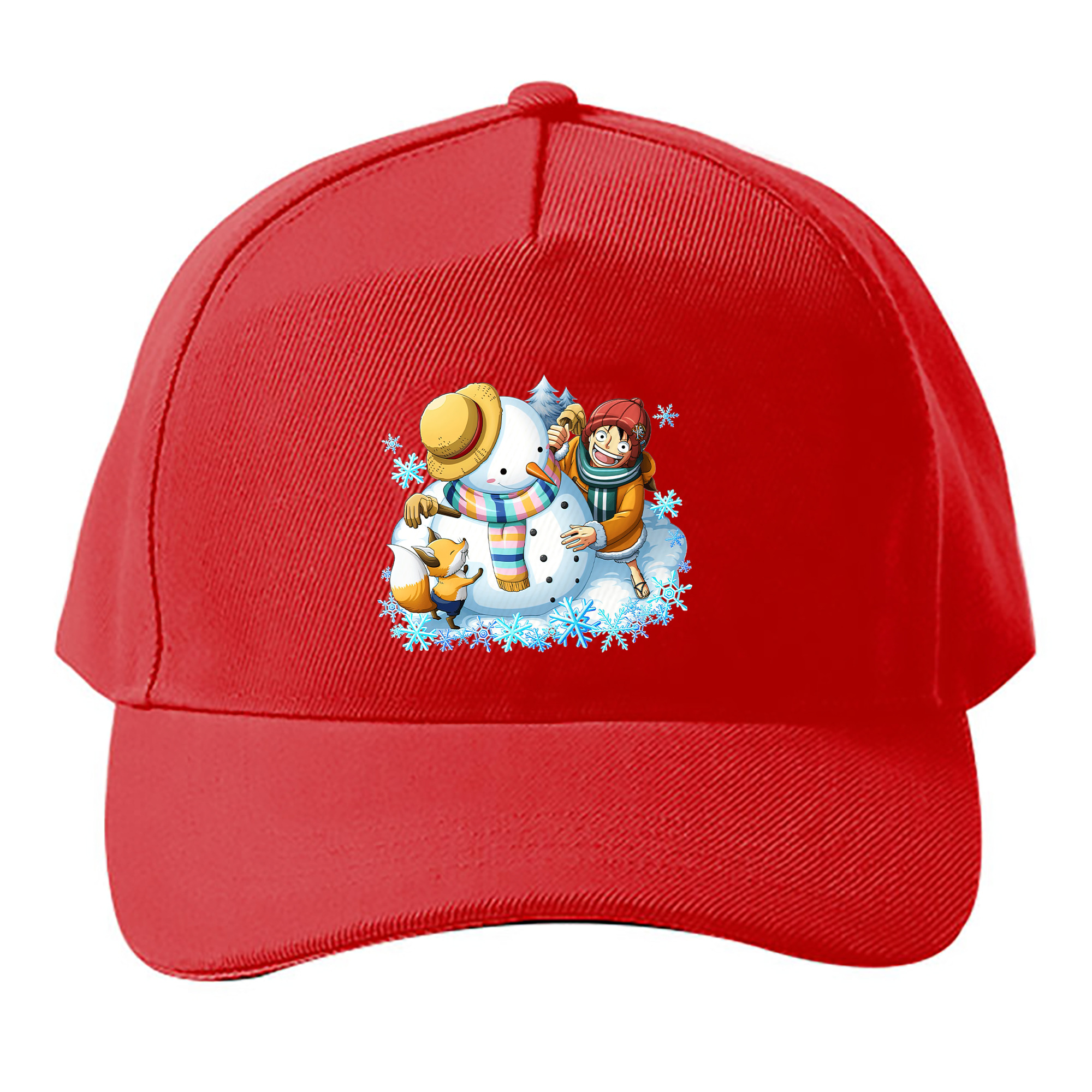 （画像用） ワンピース モンキー・D・ルフィ ONE PIECE Monkey D. Luffy ベースボールキャップ 綿100％ 男女兼用 帽子 スポーツ