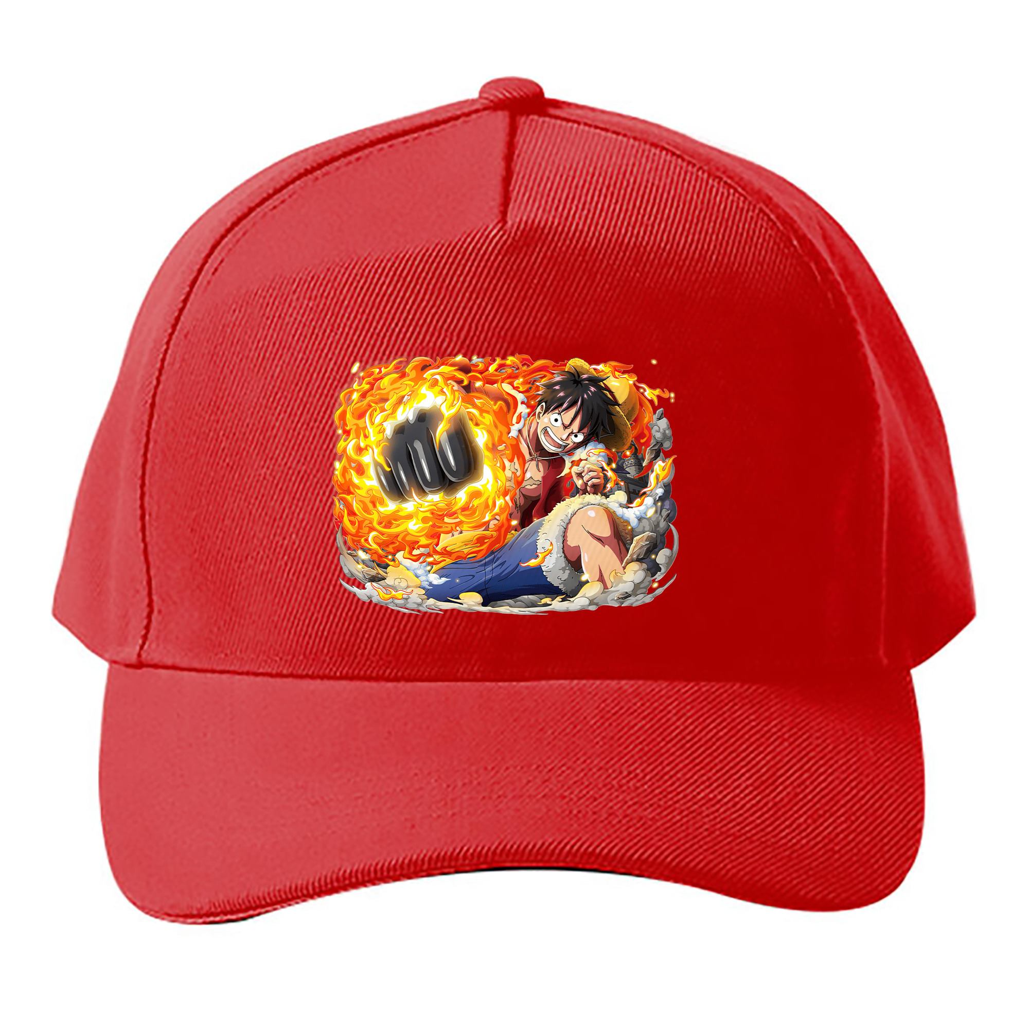（画像用） ワンピース モンキー・D・ルフィ ONE PIECE Monkey D. Luffy ベースボールキャップ 綿100％ 男女兼用 帽子 スポーツ