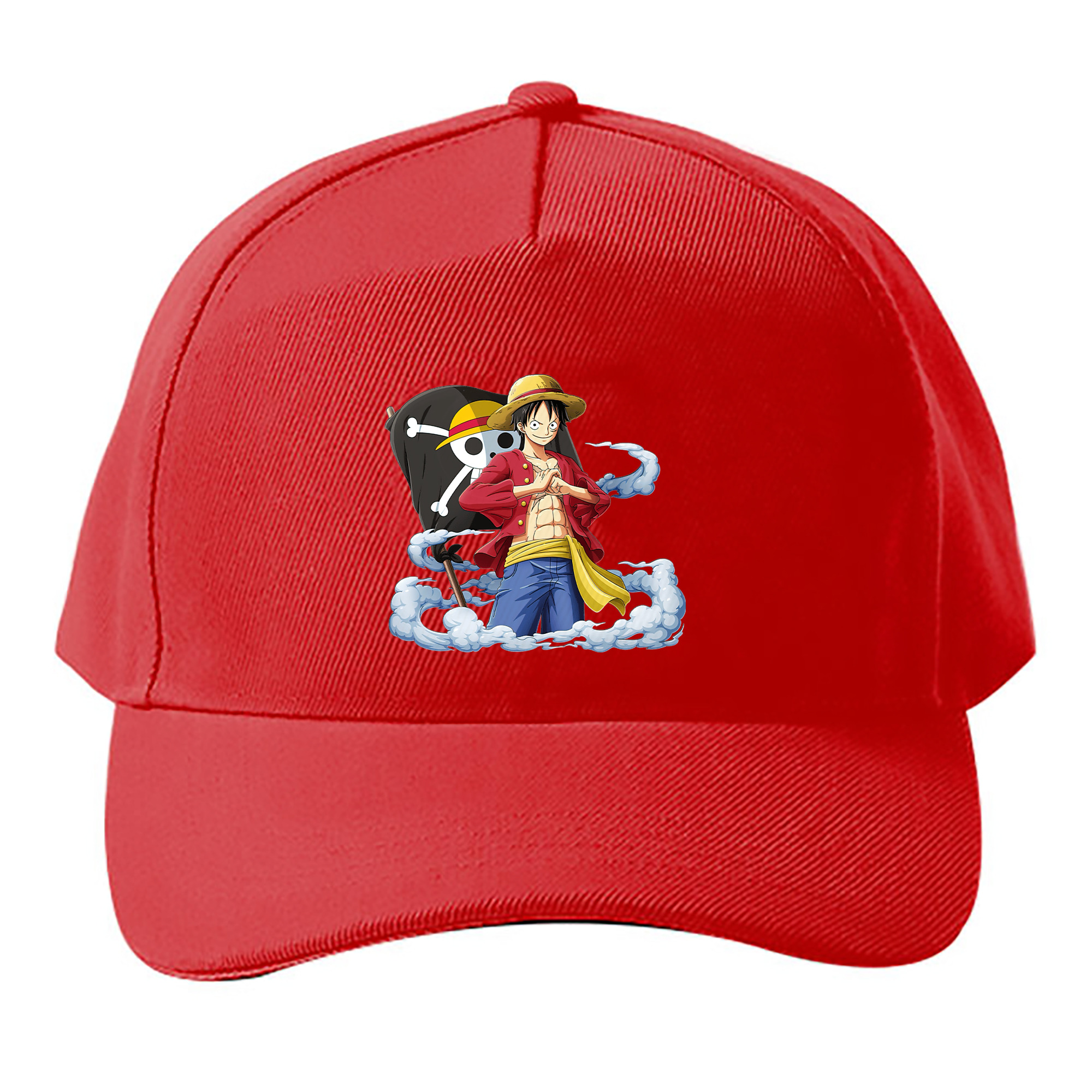 （画像用） ワンピース モンキー・D・ルフィ ONE PIECE Monkey D. Luffy ベースボールキャップ 綿100％ 男女兼用 帽子 スポーツ