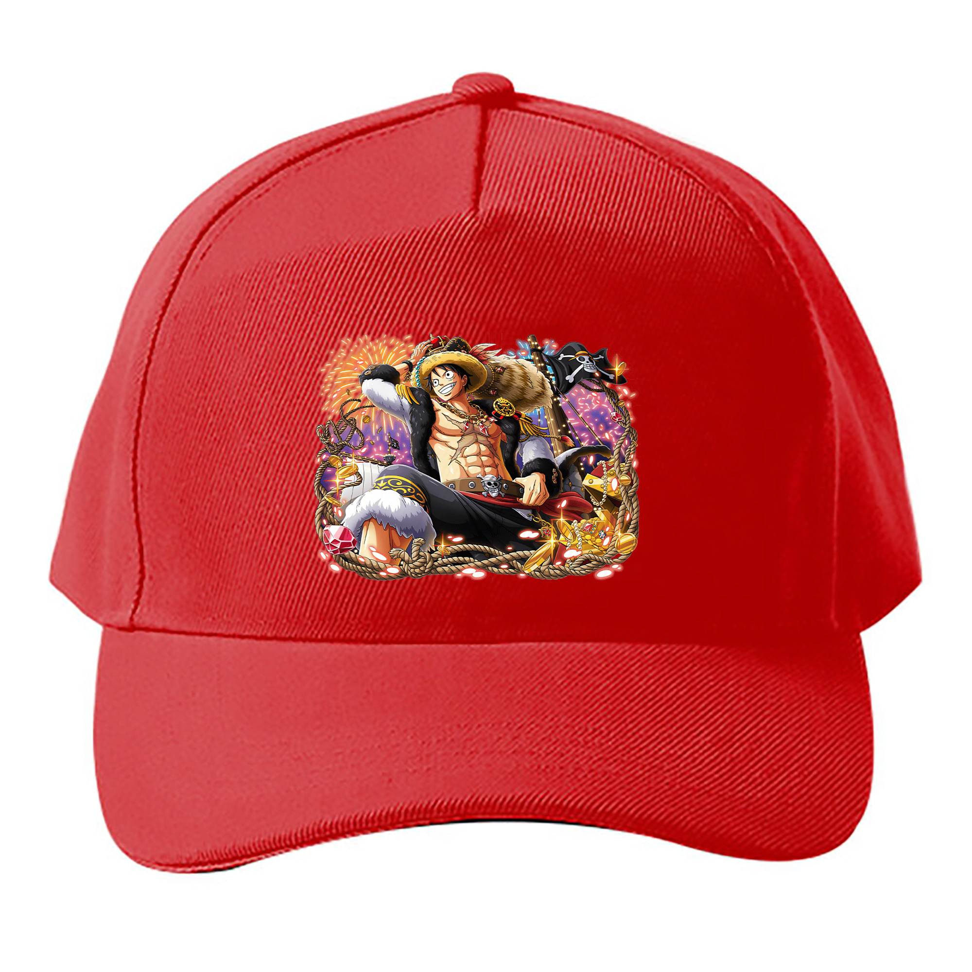 ワンピース モンキー・D・ルフィ ONE PIECE Monkey D. Luffy ベースボールキャップ 綿100％ 男女兼用 帽子 スポーツ