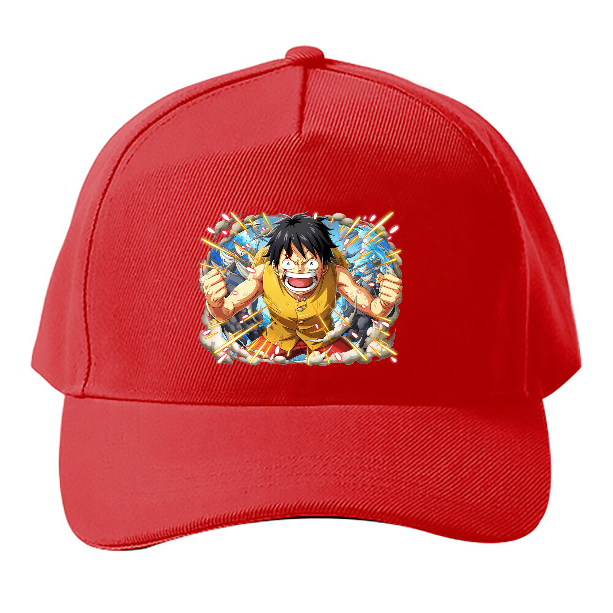 ワンピース モンキー・D・ルフィ ONE PIECE Monkey D. Luffy ベースボールキャップ 綿100％ 男女兼用 帽子 スポーツ