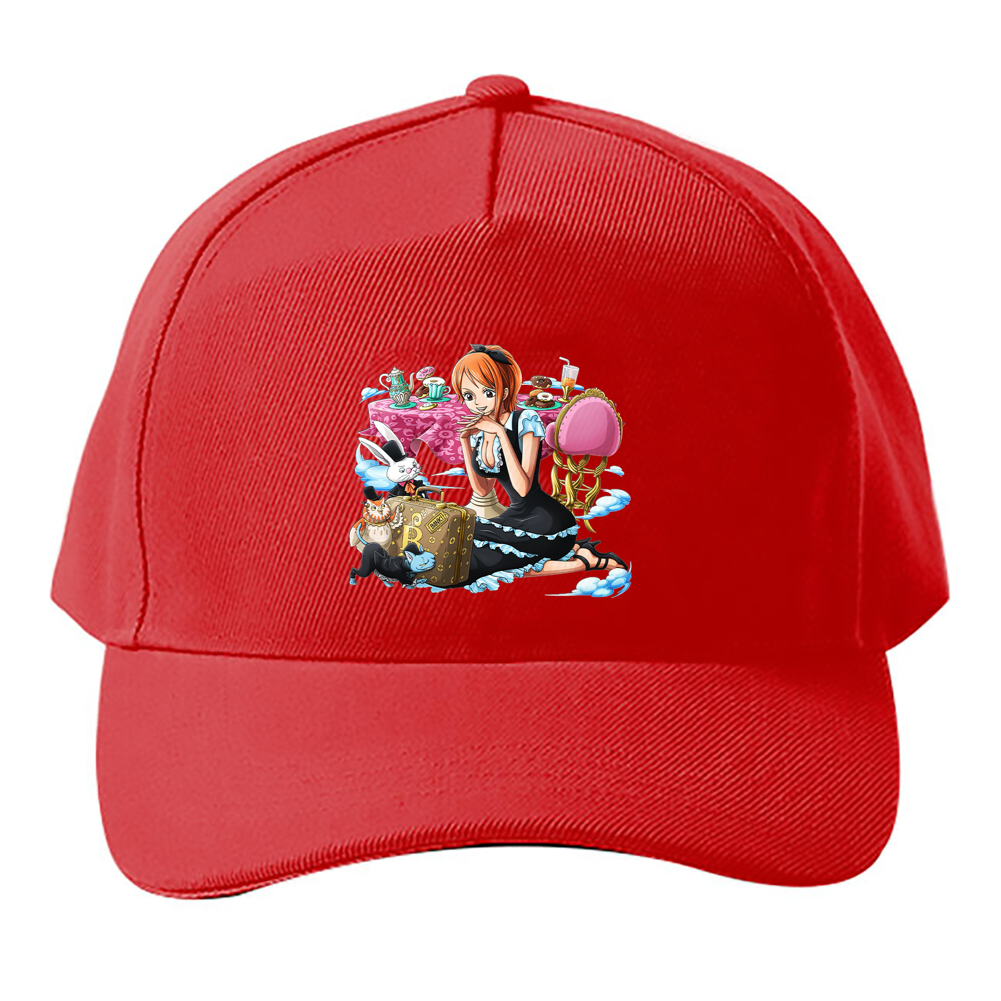 （画像用） ワンピース ナミ ONE PIECE Nami ベースボールキャップ 綿100％ 男女兼用 帽子 スポーツ