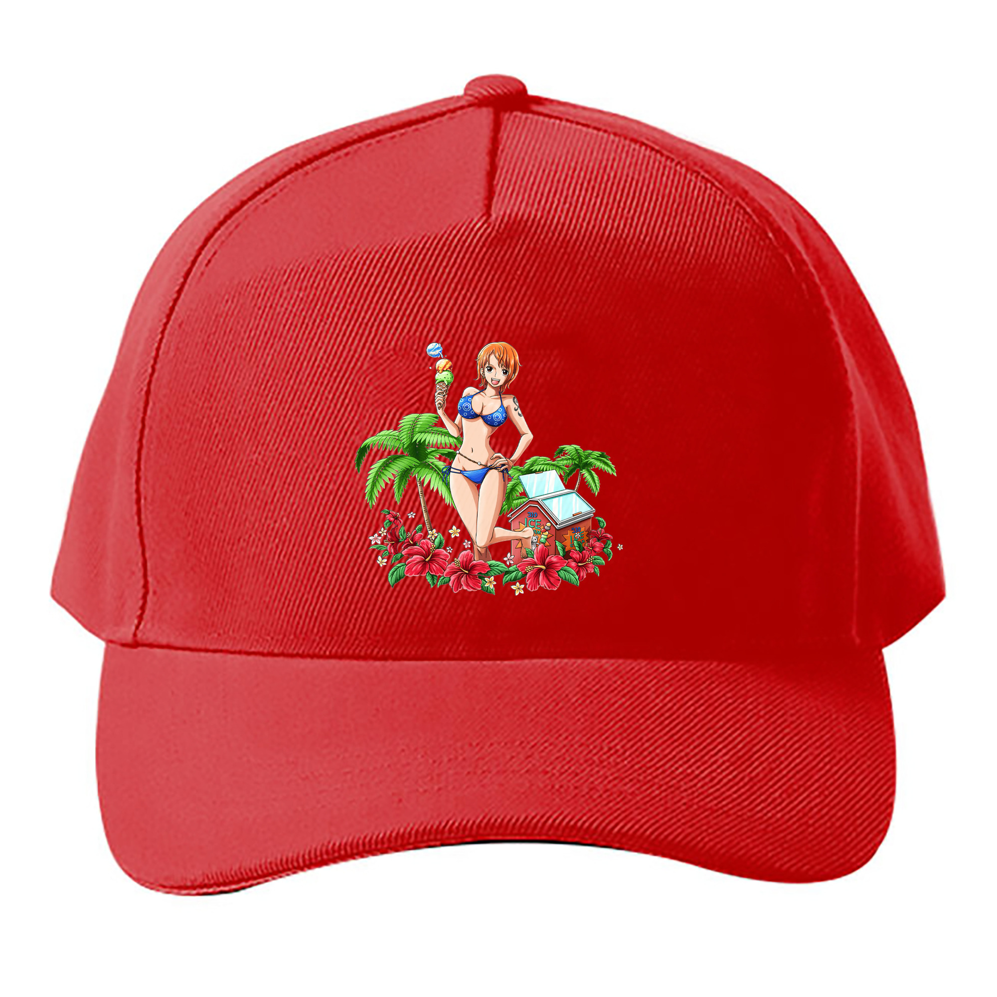 （画像用） ワンピース ナミ ONE PIECE Nami ベースボールキャップ 綿100％ 男女兼用 帽子 スポーツ