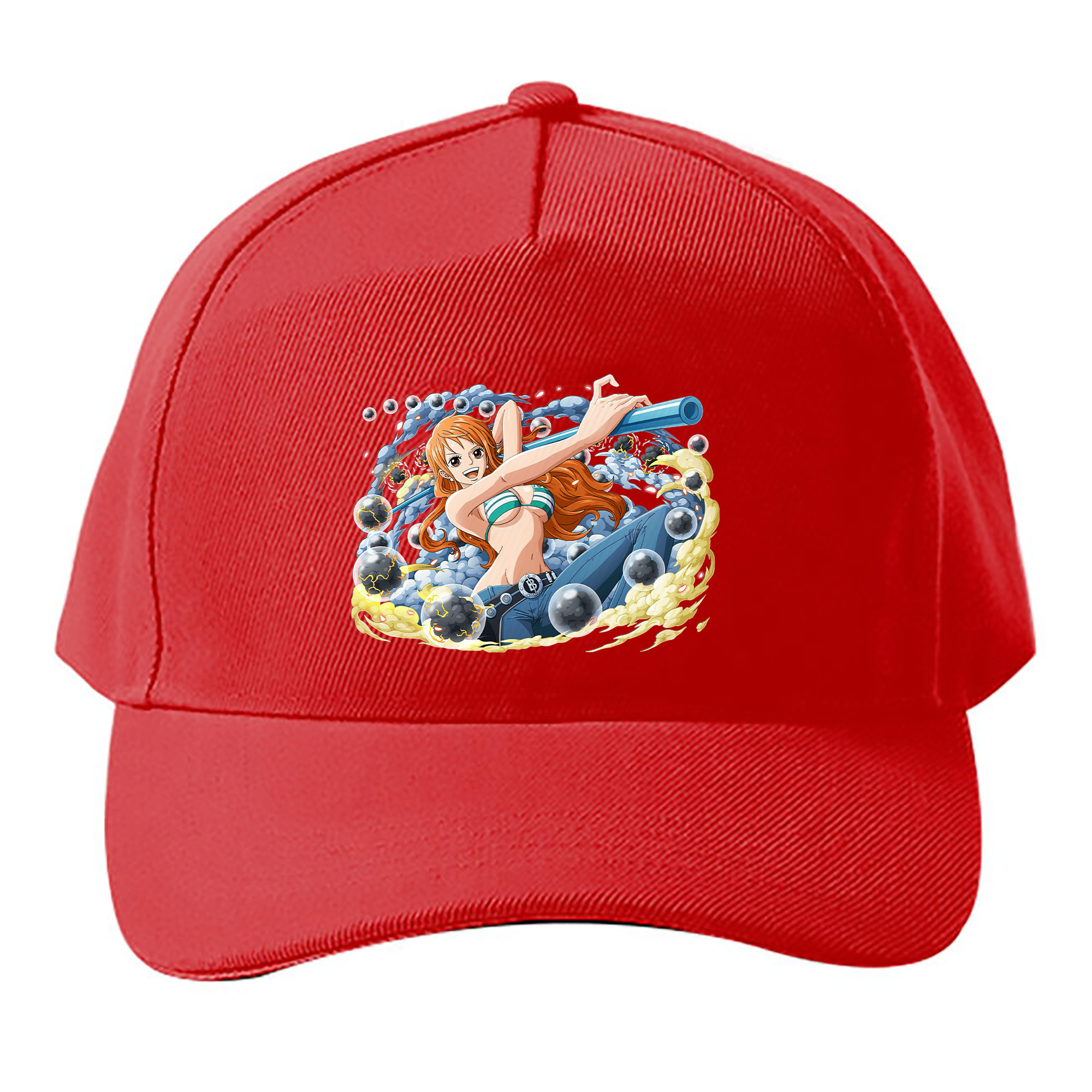 （画像用） ワンピース ナミ ONE PIECE Nami ベースボールキャップ 綿100％ 男女兼用 帽子 スポーツ