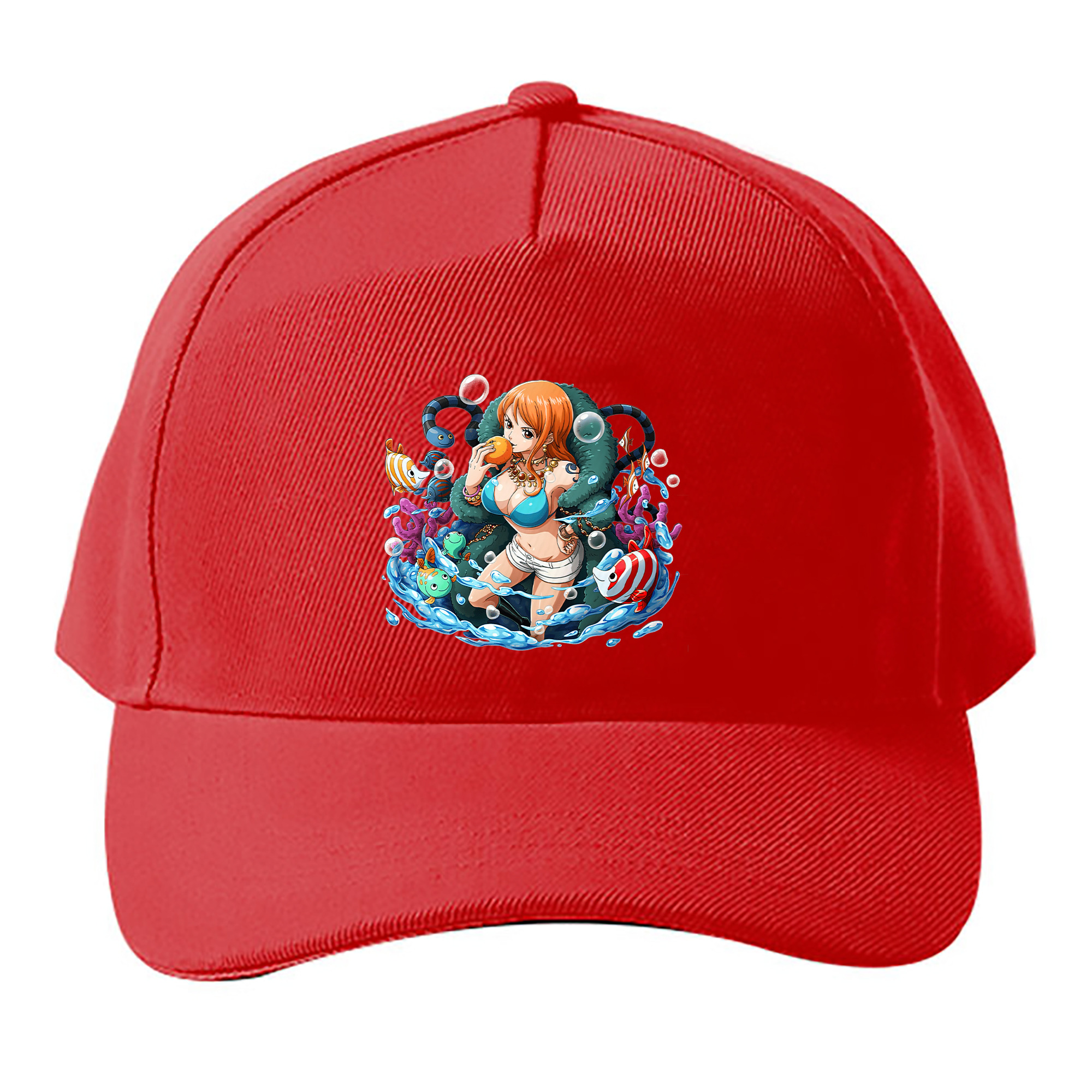 （画像用） ワンピース ナミ ONE PIECE Nami ベースボールキャップ 綿100％ 男女兼用 帽子 スポーツ